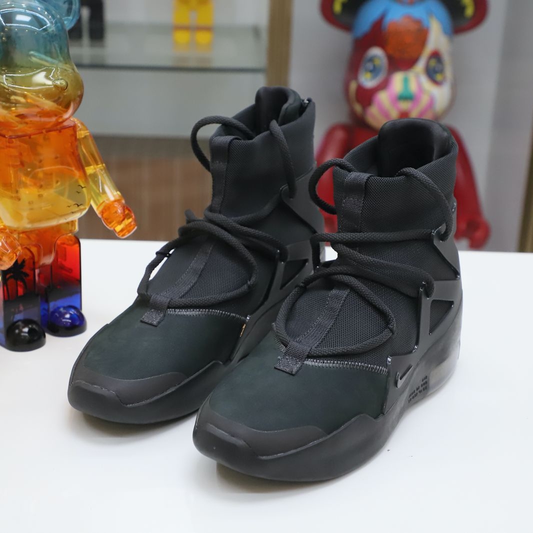 Nike Air Fear of God 1 triple black - finekick.vip