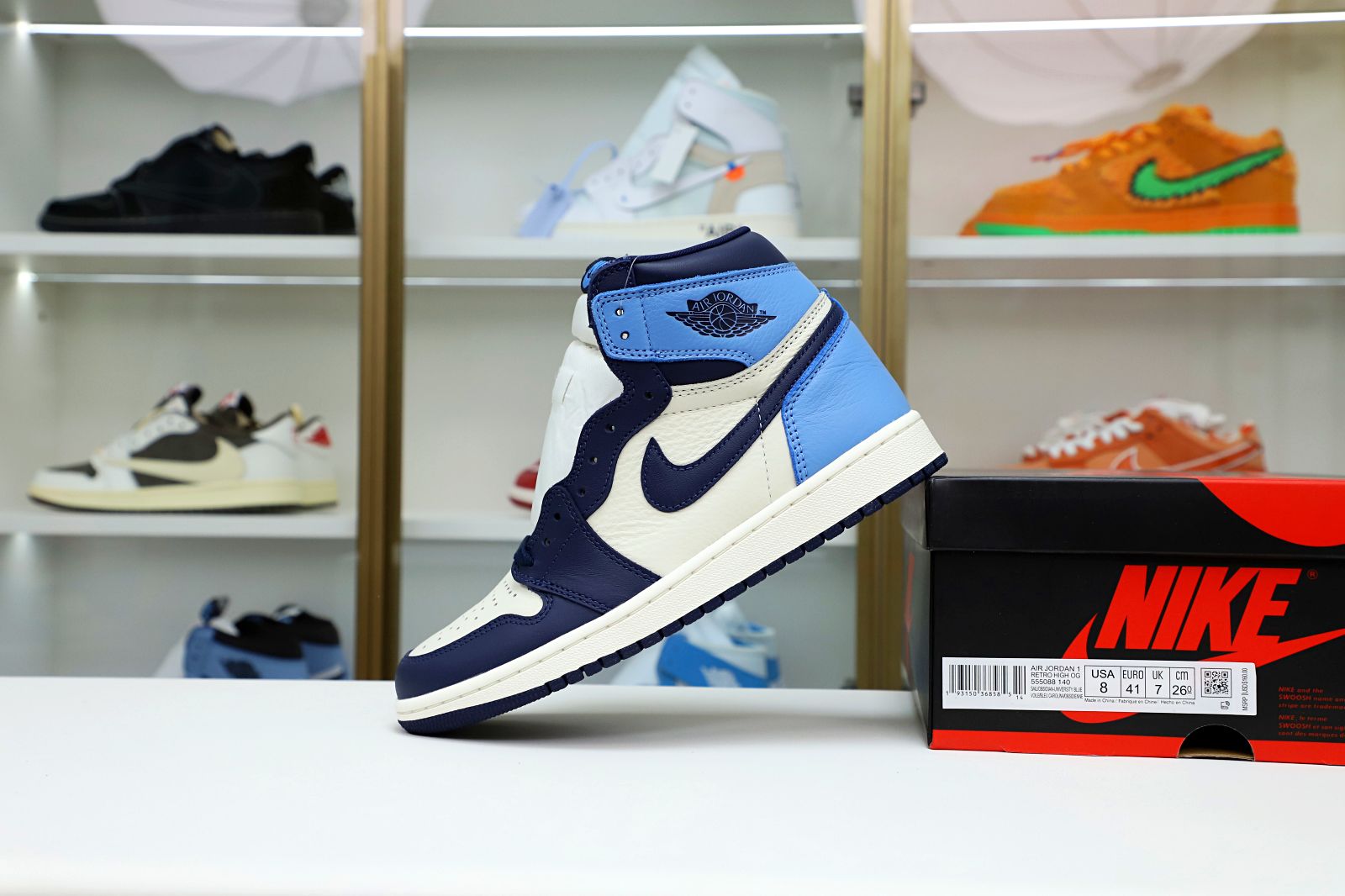 AIR JORDAN 1 RETRO HIGH OG 'OBSIDIAN' - finekick.vip