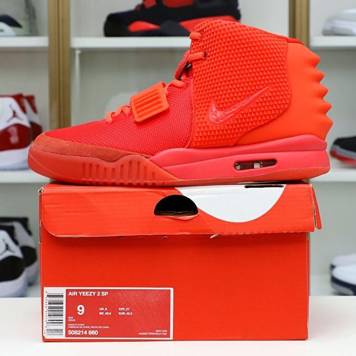 Nike Air Yeezy 2 red october - finekick.vip