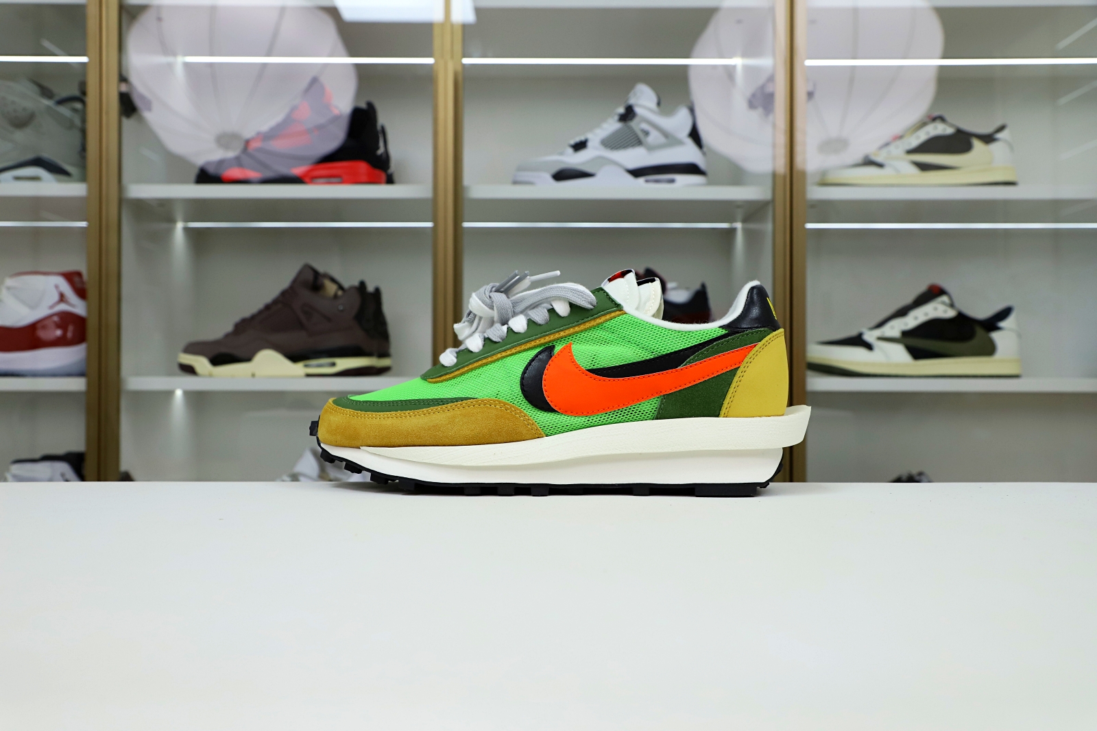 SACAI X LDWAFFLE 'GREEN GUSTO' - finekick.vip