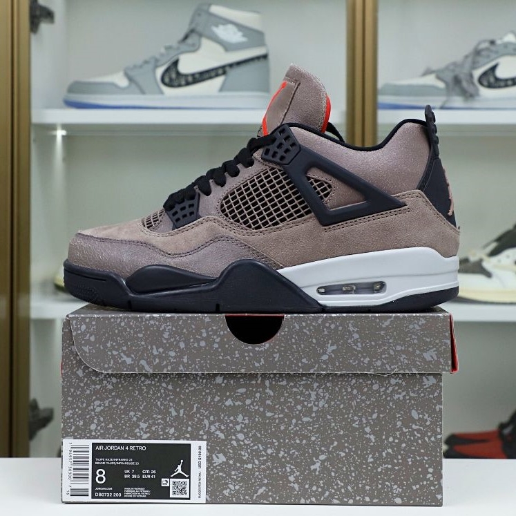 AIR JORDAN 4 RETRO 'TAUPE HAZE' - finekick.vip