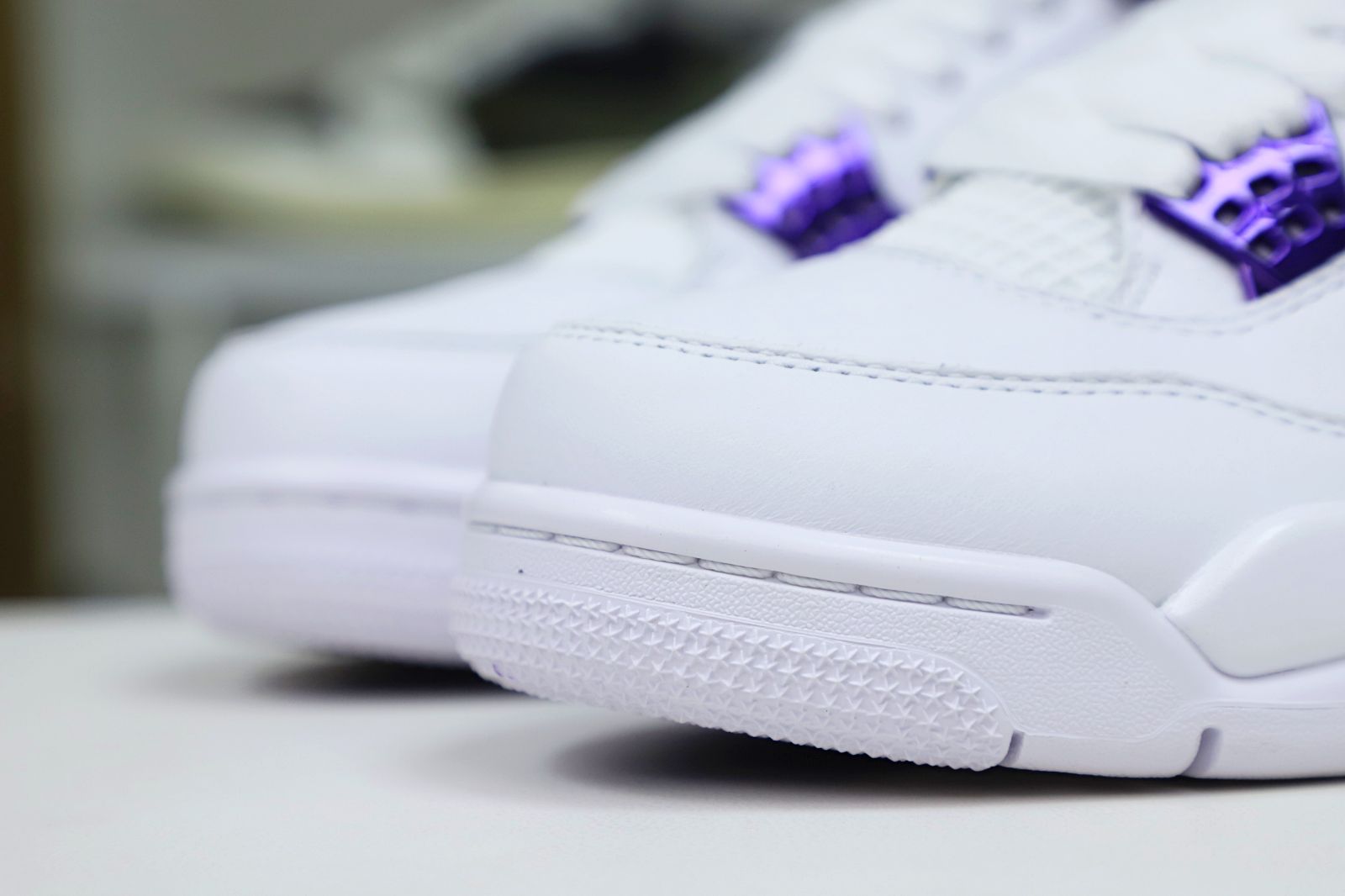 AIR JORDAN 4 PURPLE METALLIC - finekick.vip