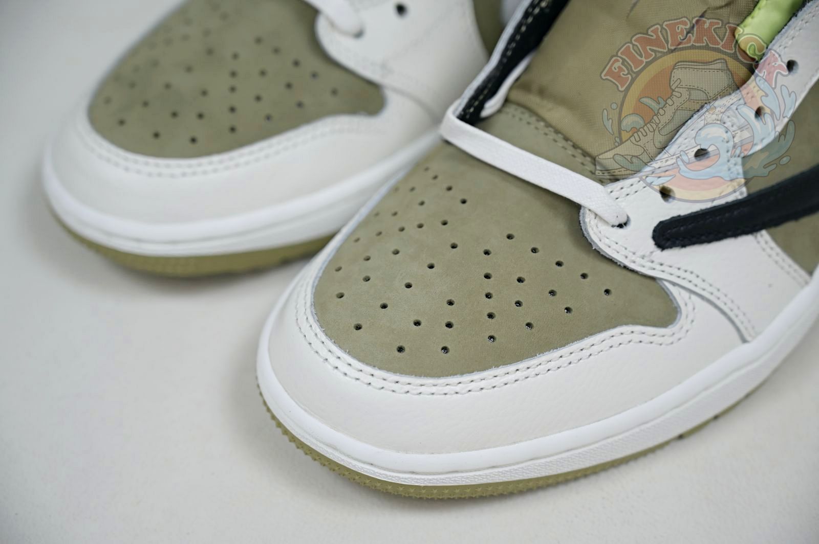 Travis Scott x Air Jordan 1  Low Golf 6.0 - finekick.vip
