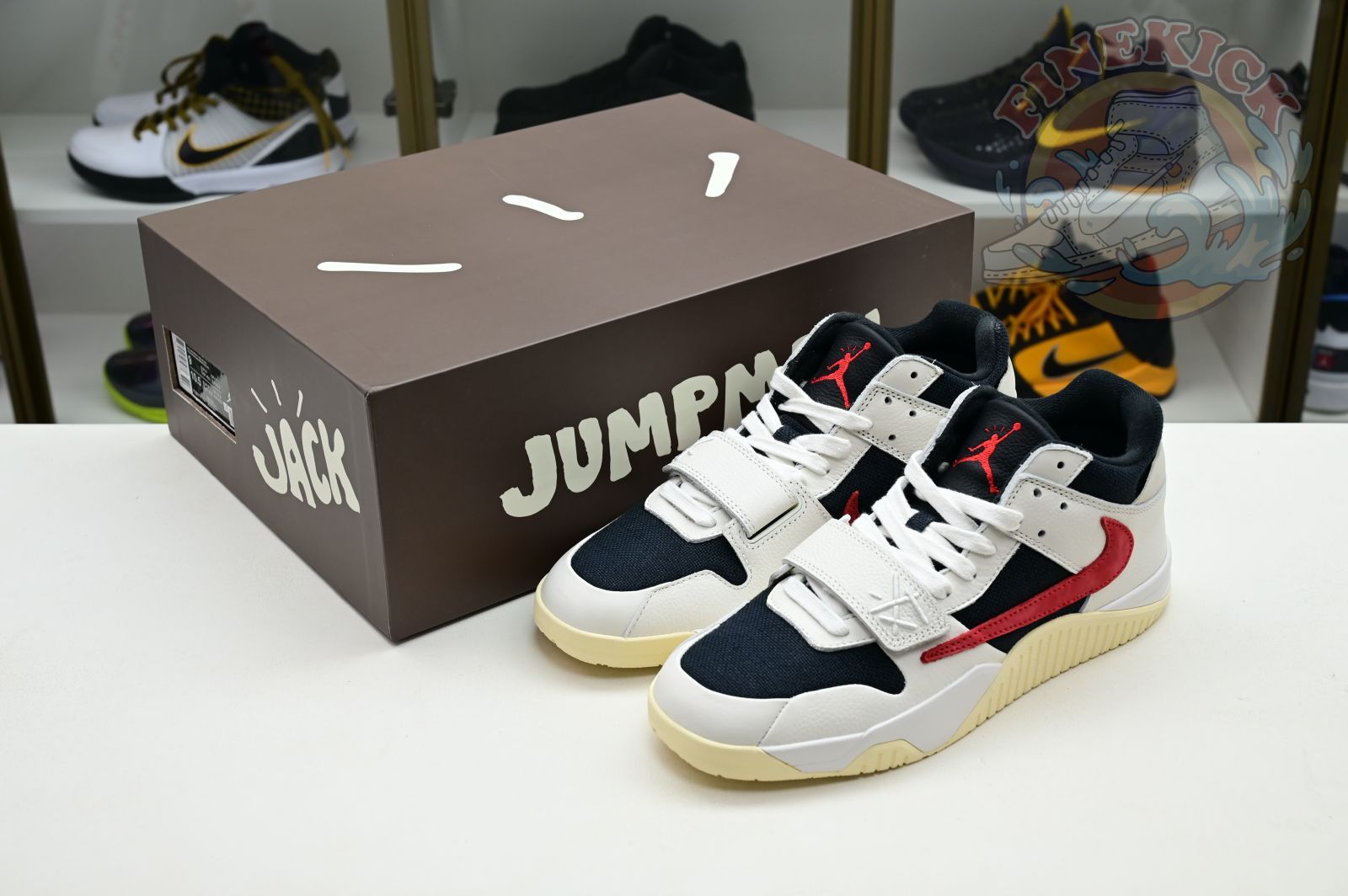 Travis Scott x Jordan Jumpman Jack TR “University Red” - finekick.vip