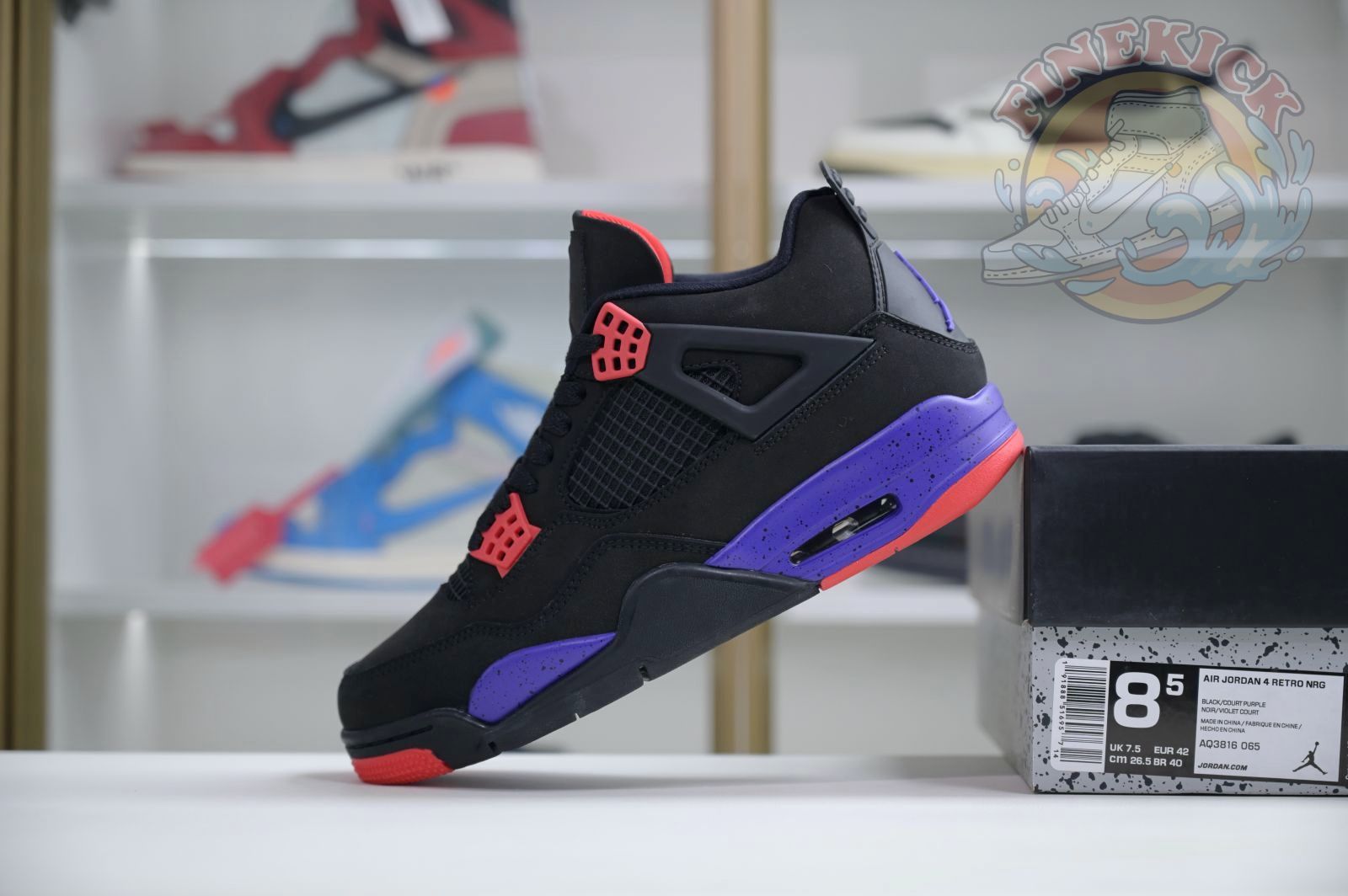 Air Jordan 4 retro raptors nrg (2018) - finekick.vip