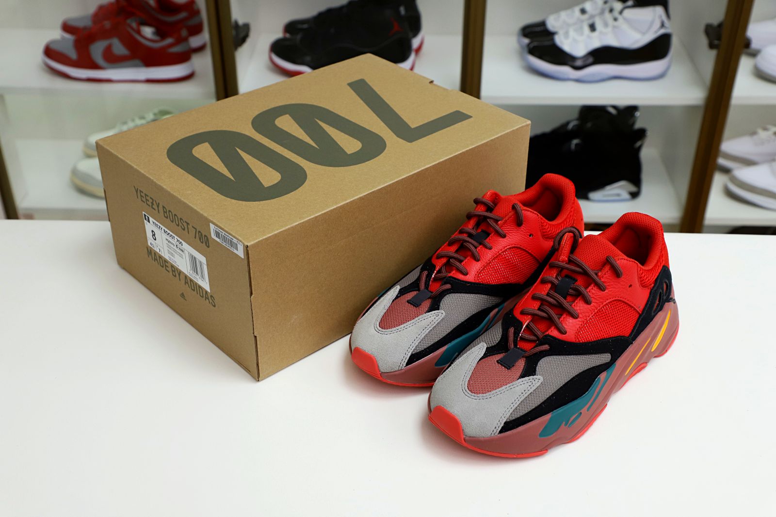 YEEZY BOOST 700 HI-RES RED HQ6979 - finekick.vip