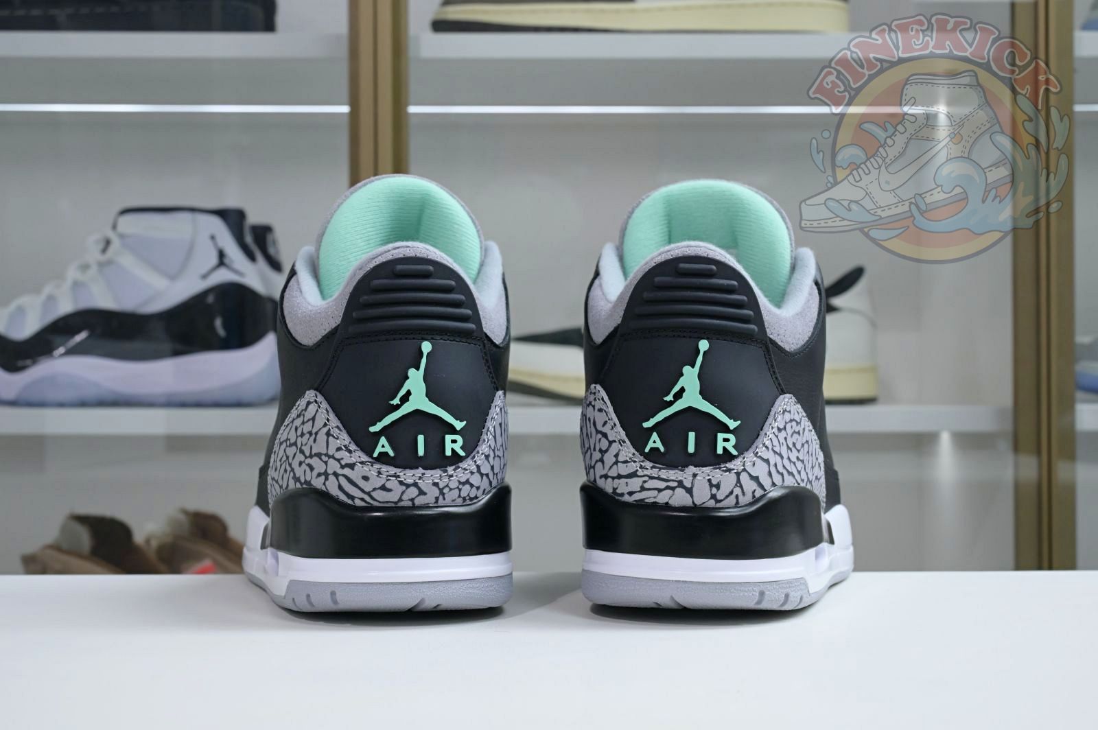 Air Jordan 3 Green Glow - finekick.vip