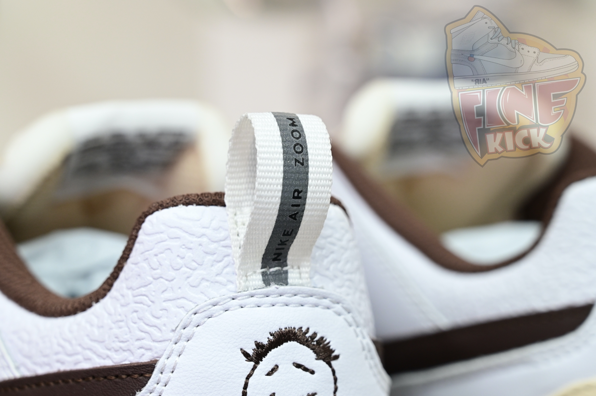 Travis Scott x Nike ZOOM Field JAXX“White/ Light Chocolate”HQ3073-100 - finekick.vip