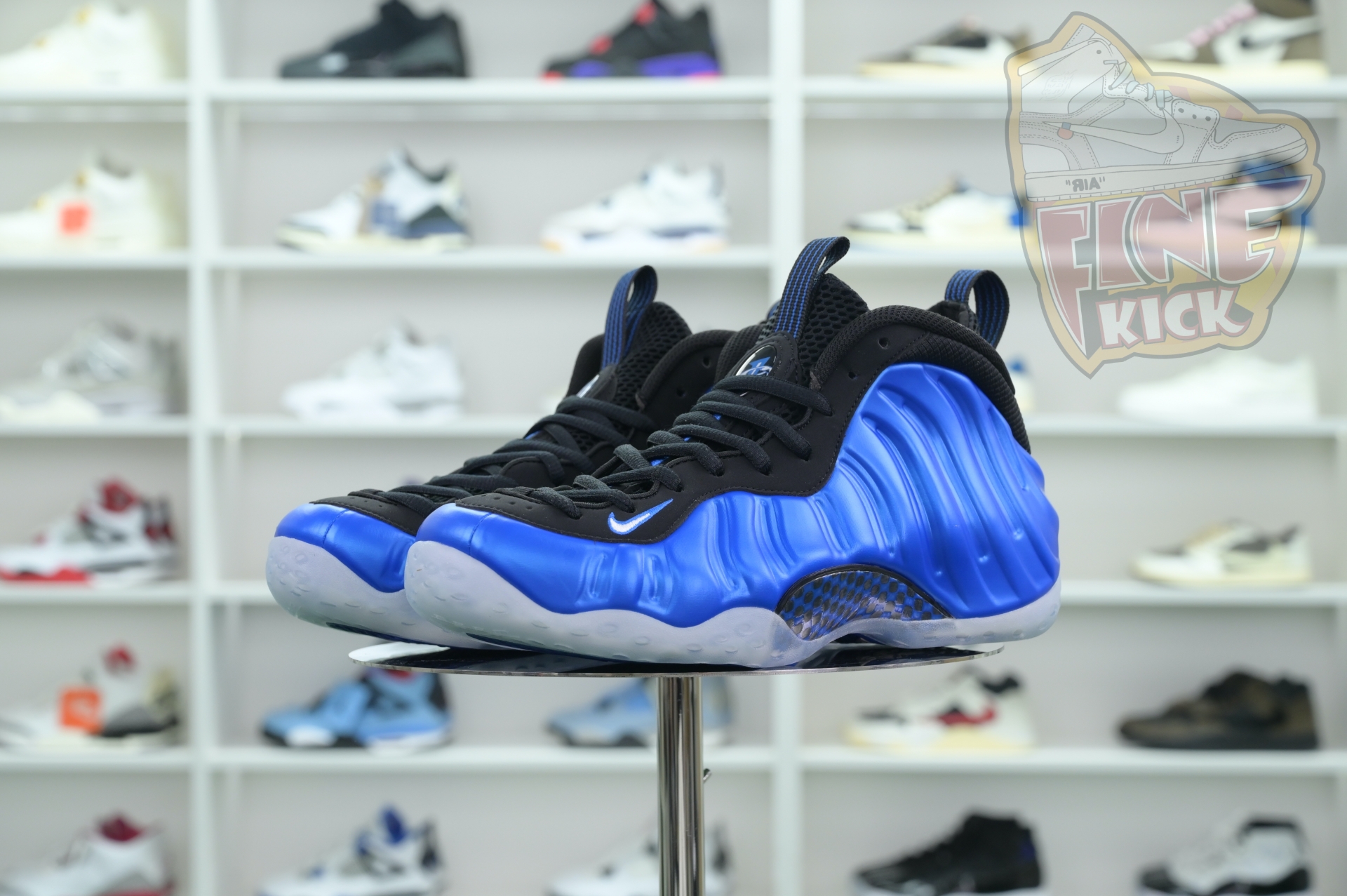 Nike Foamposite One“Dark Neon Royal” - finekick.vip