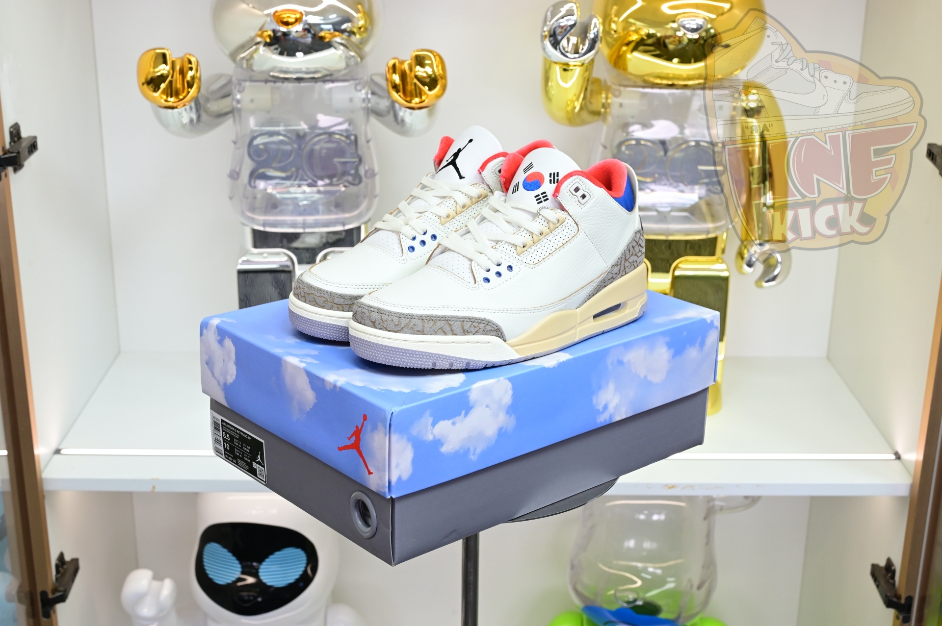 Air Jordan 3 RETRO OG SP“White/Sport Royal” IB1482-100 - finekick.vip