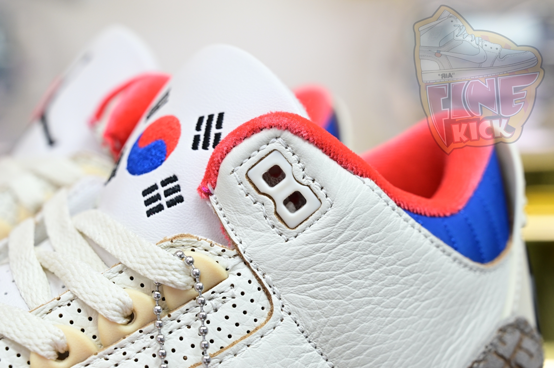 Air Jordan 3 RETRO OG SP“White/Sport Royal” IB1482-100 - finekick.vip
