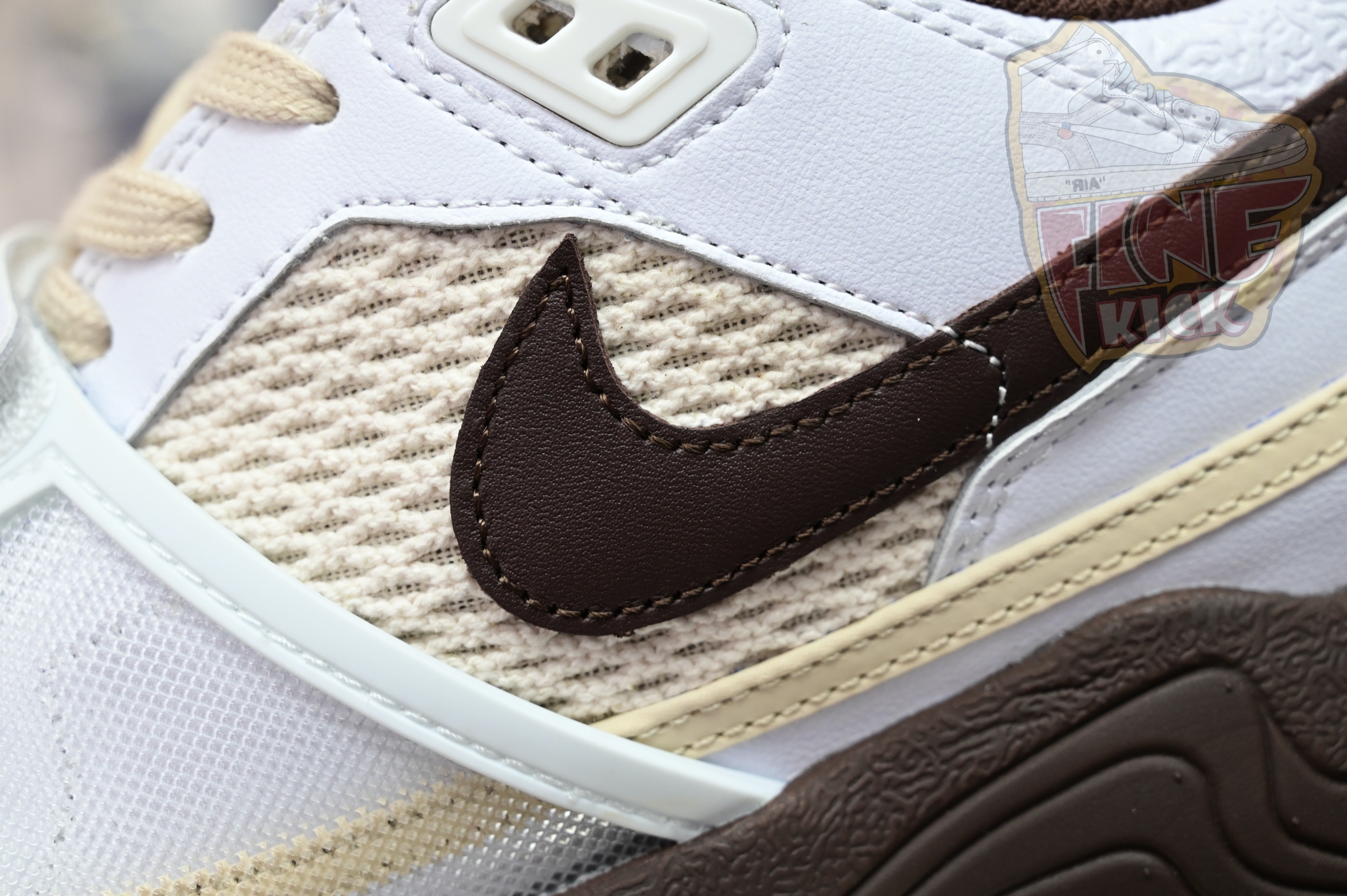 Travis Scott x Nike ZOOM Field JAXX“White/ Light Chocolate”HQ3073-100 - finekick.vip
