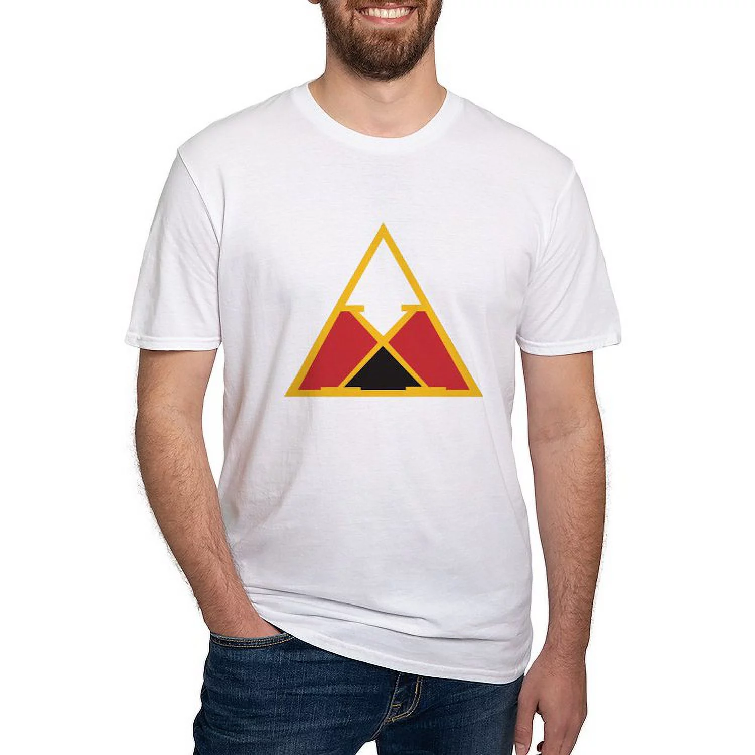 CafePress - Delta Chi Associate Member Pin T Shirt - Fitted T-Shirt, Vintage Fit Soft Cotton Tee