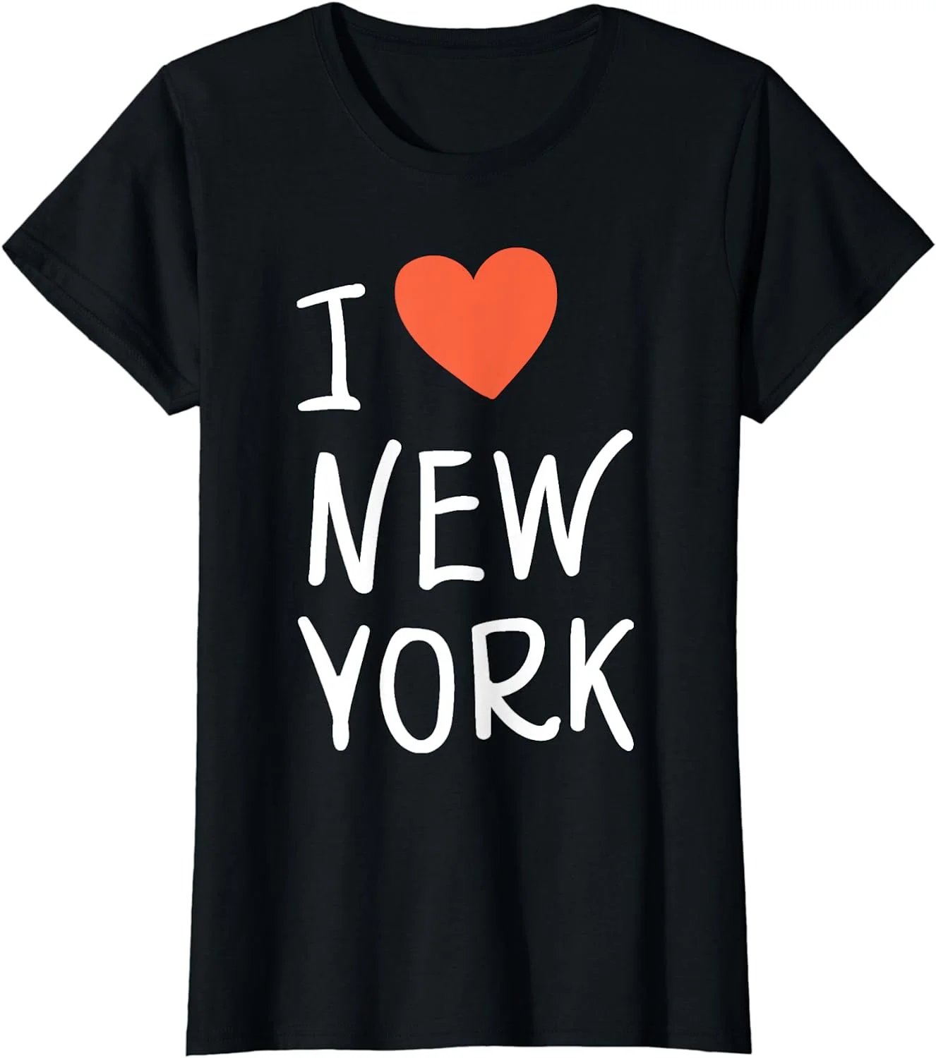 GOSMITH I Love New York T-Shirt- I Heart New York Souvenir Shirt NY black