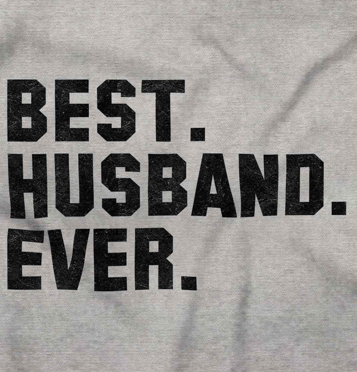 Best Husband Ever Trophy Hubby Gift Zip Hoodie Sweatshirt Men Brisco Brands S
