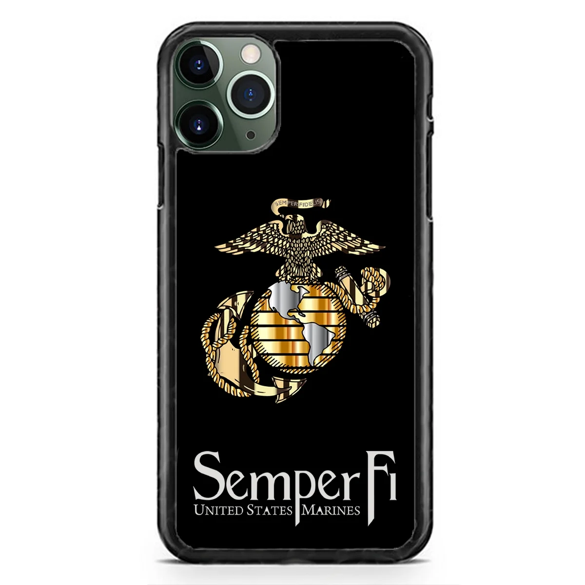 Armed Forces Military USA Flag Soldier Slim Shockproof Hard Rubber Custom Cover For iPhone 14 Pro Max