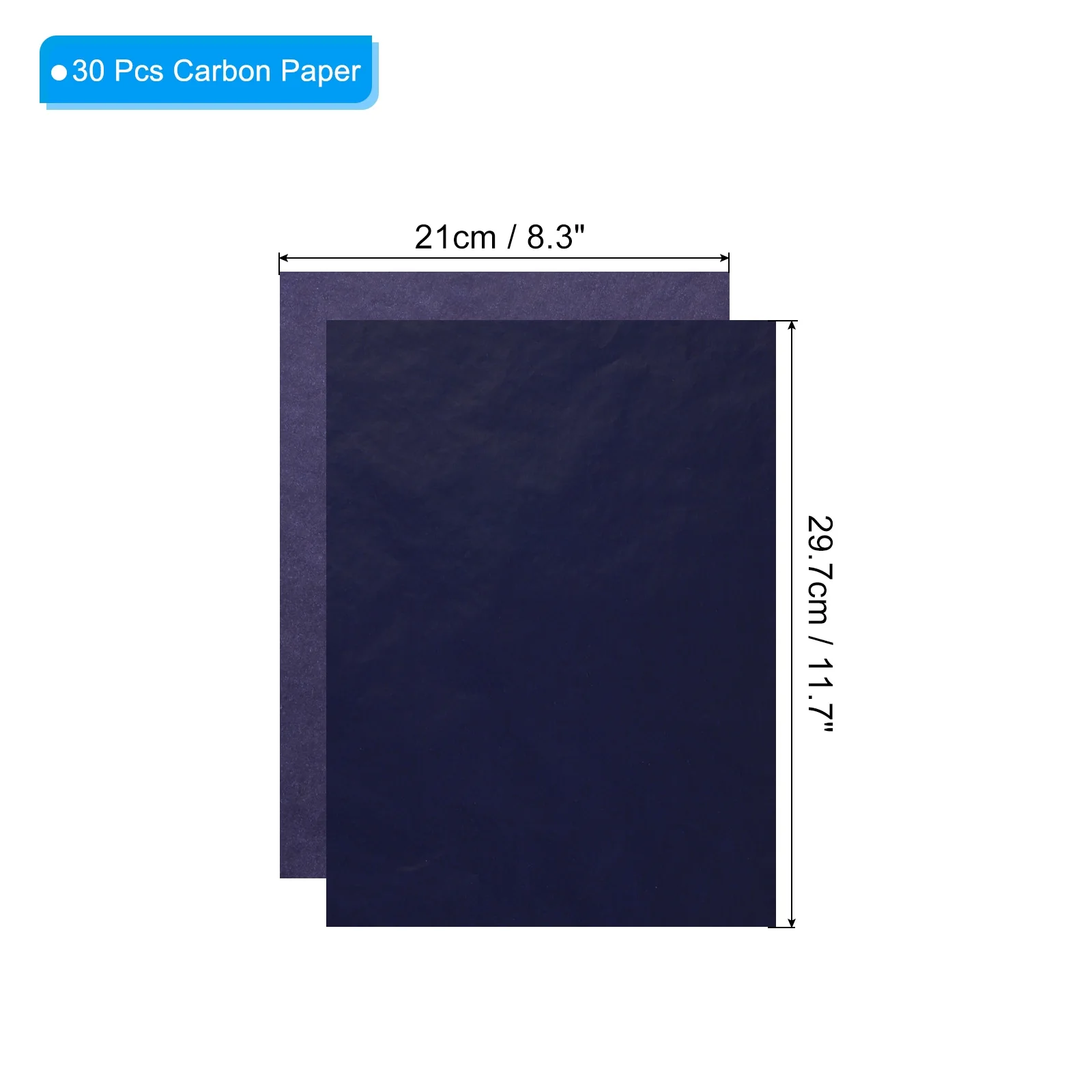 Uxcell Carbon Paper A4 Graphite Transfer Tracing Copy Paper 8.3