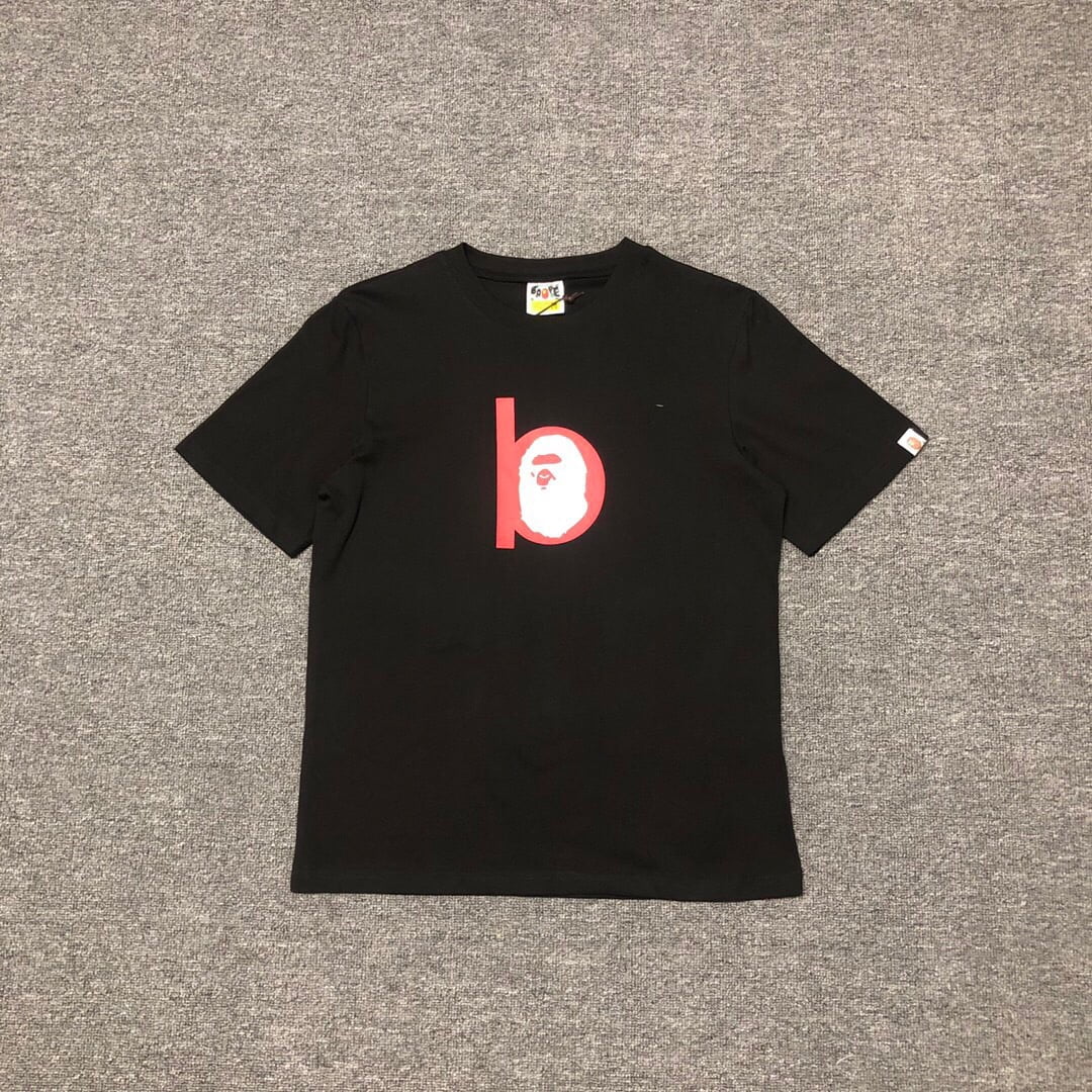 2024 New Bape Summer Printed Ape Head Shark Fashion Casual Hip Hop Men's and Women's Short Sleeve T-Shirt