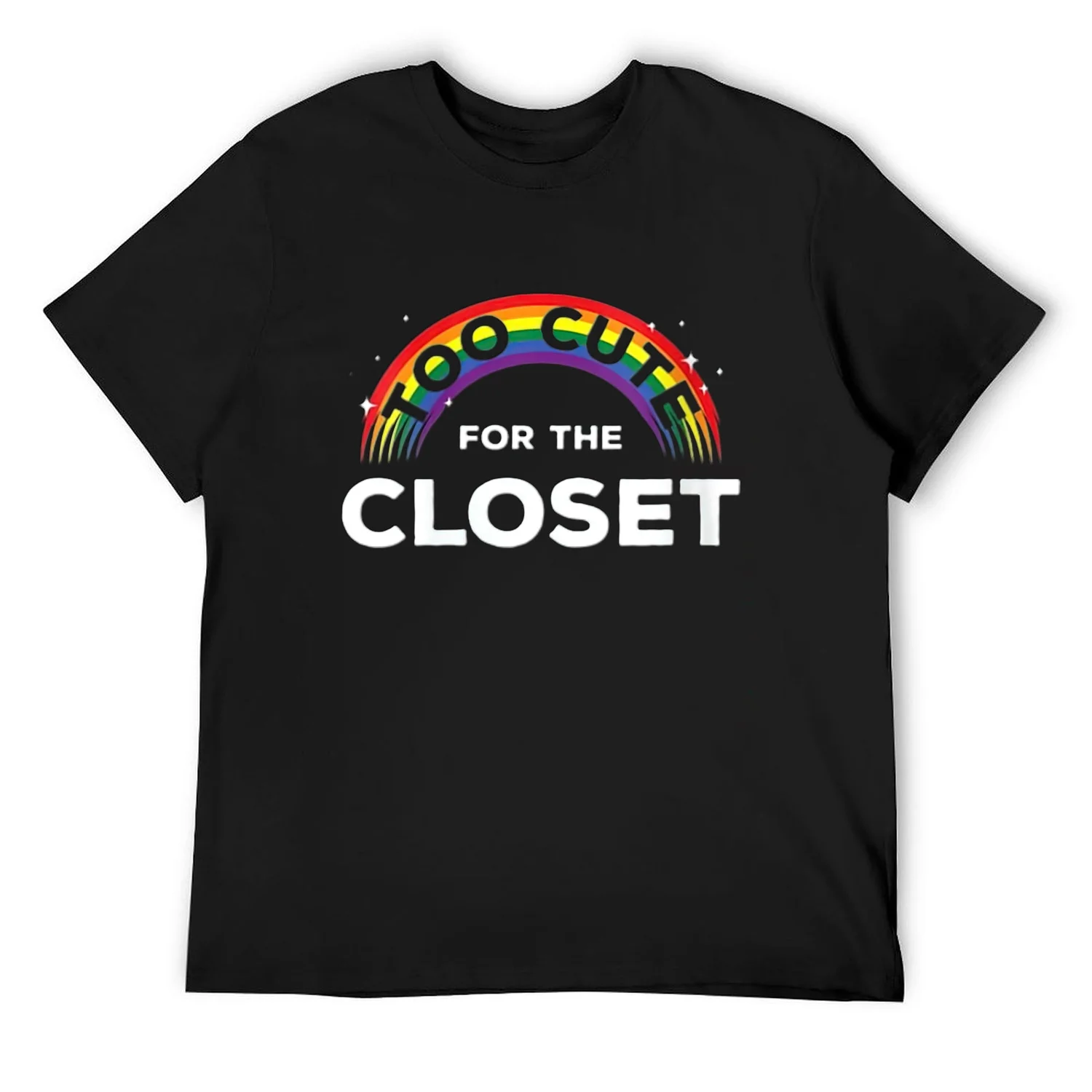 Mens Pro Gay Agenda Rainbow Pride Flag Parade Lgbtq Couple Print V-Neck T-Shirt Black Small