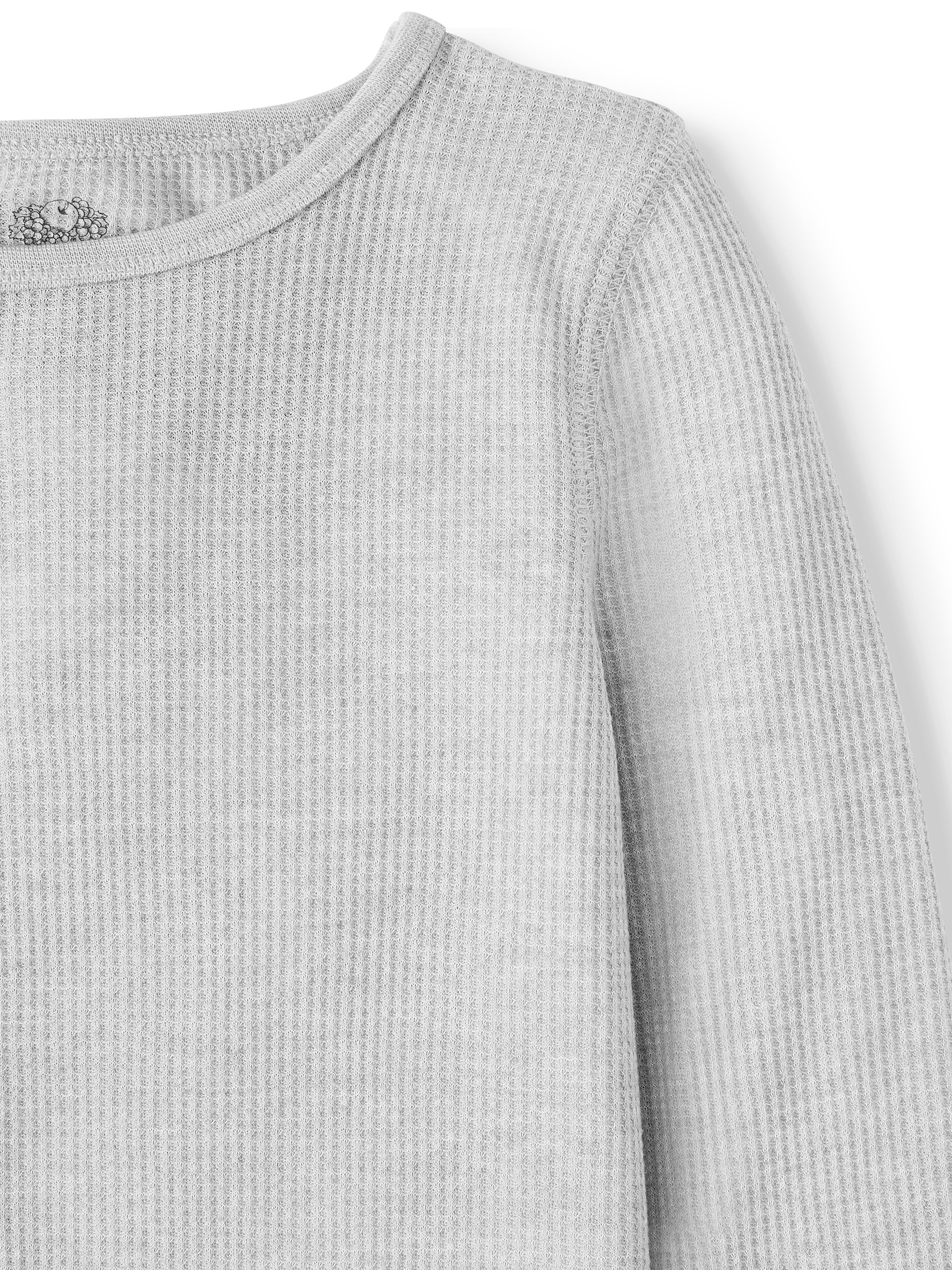 Fruit of the Loom Girls Thermals, 2 Pack Super Soft Waffle Thermal Undershirts (Little Girls & Big Girls)