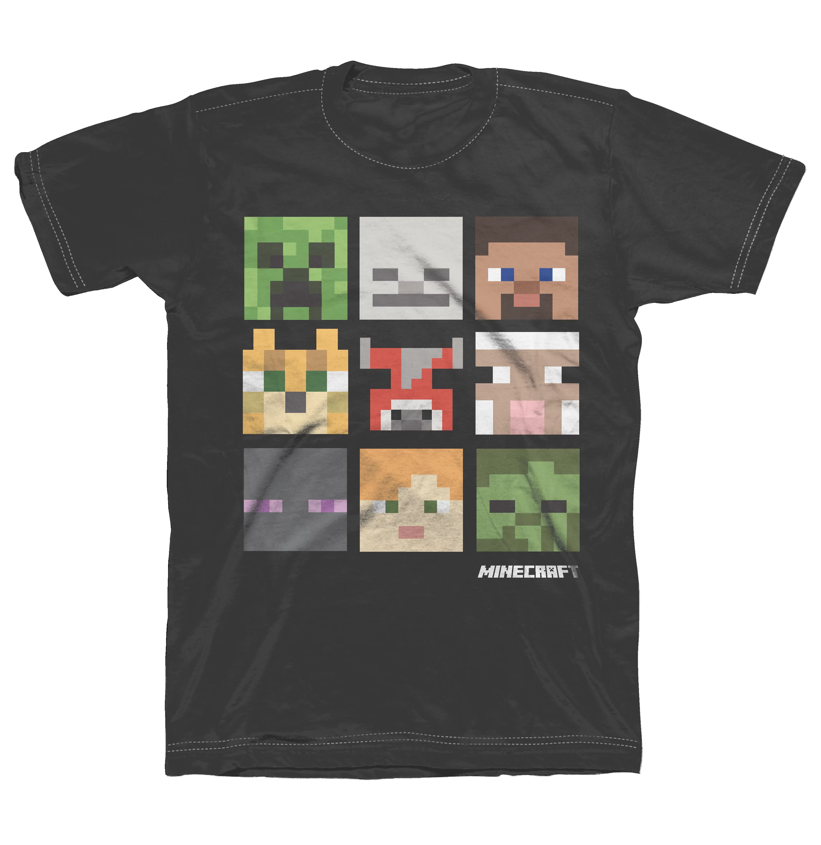 Minecraft Boys Survival Specialist Long Sleeve and Short Sleeve Graphic T-Shirts, 2 Pack Sizes 4-18