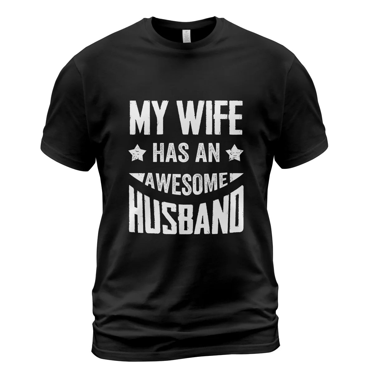Lotusprinthandmade Funny Husband My Wife Has An Awesome Husband Valentine's Day Gift T-Shirt