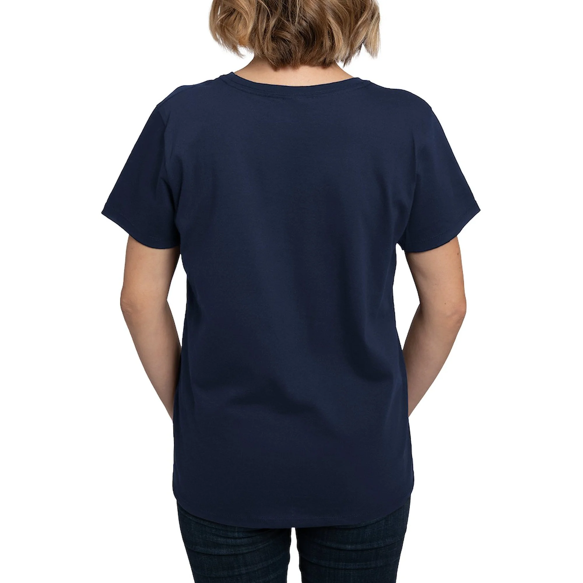 CafePress - Airman I Have His Heart Women's Dark T Shirt - Women's Traditional Fit Dark T-Shirt