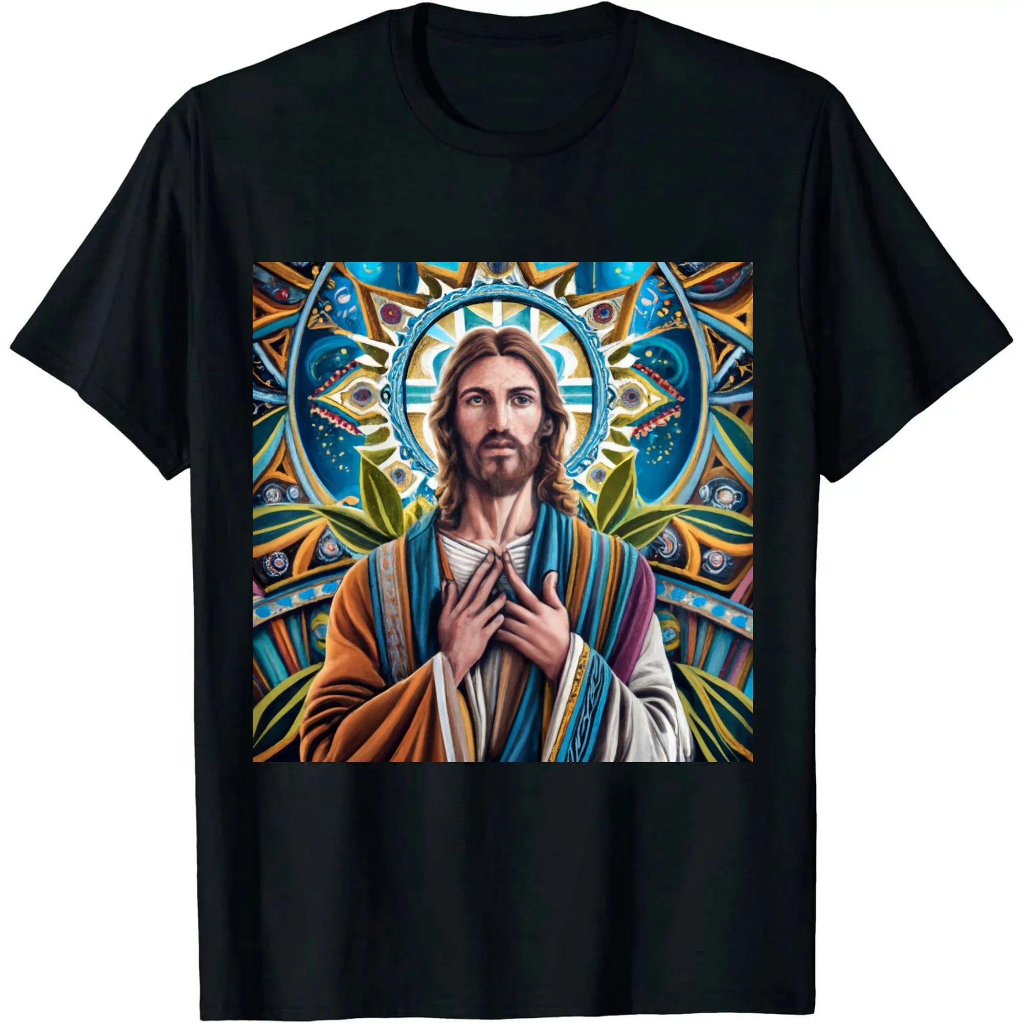 ONETECH Funny Jesus Meme Quote T-Shirt - Men's & Women's Classic Fit Crew Neck, Black