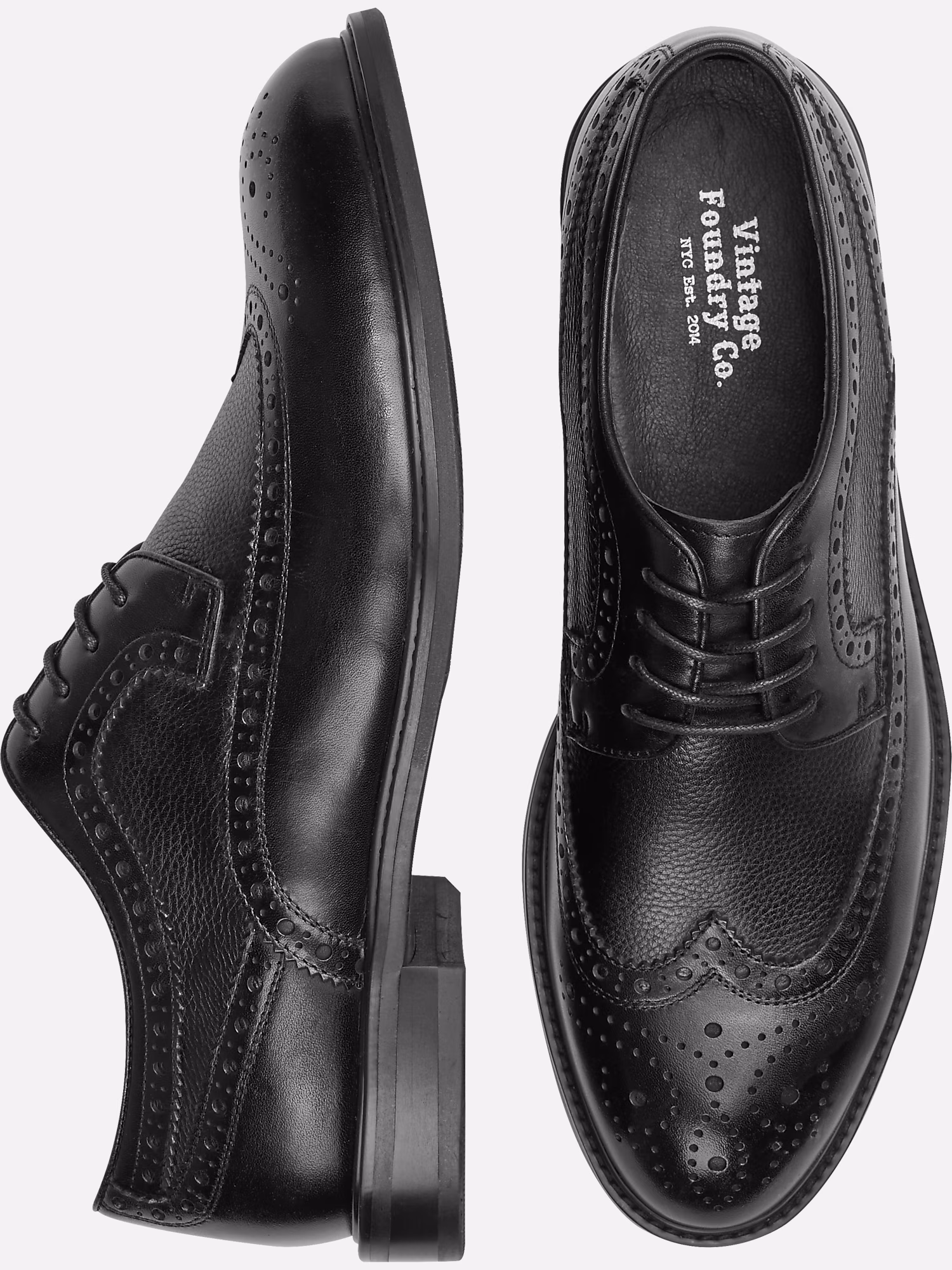 Pronto Uomo Narrow Mini Diamond Tie Black