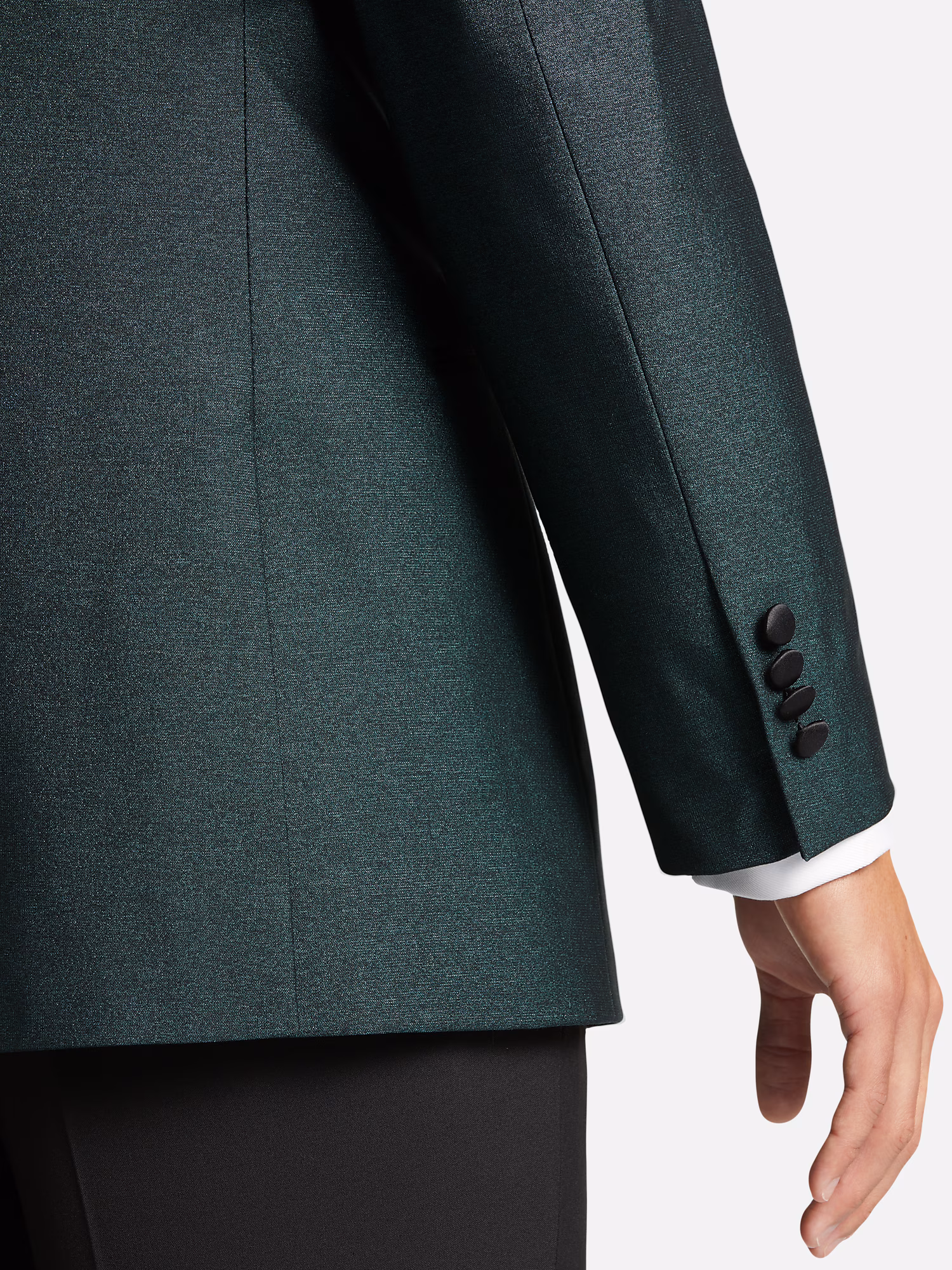 Wilke Rodriguez Slim Fit Suit Separates Pants Dk Green Jacq