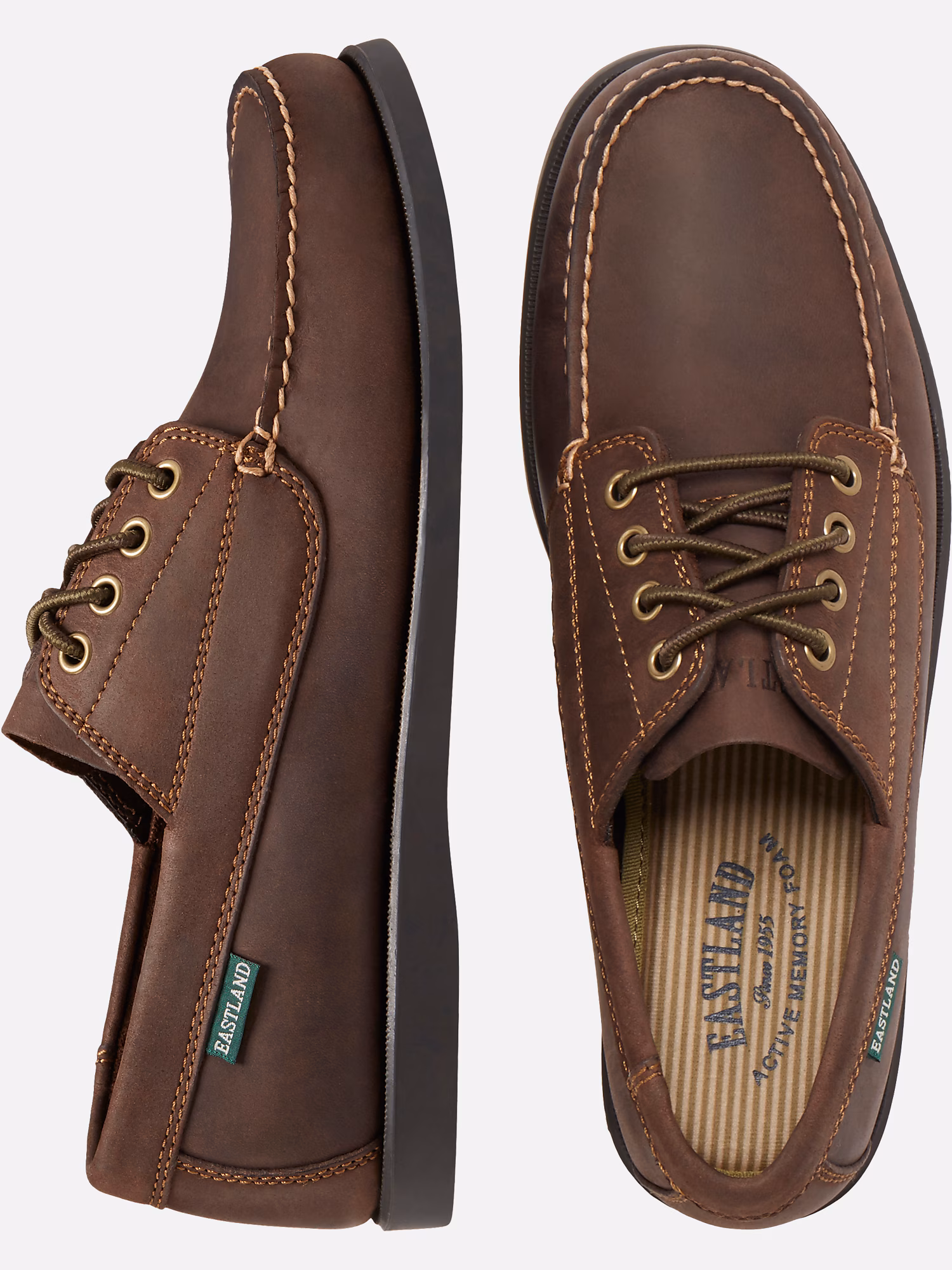 Pronto Uomo Narrow Dot Tie Brown