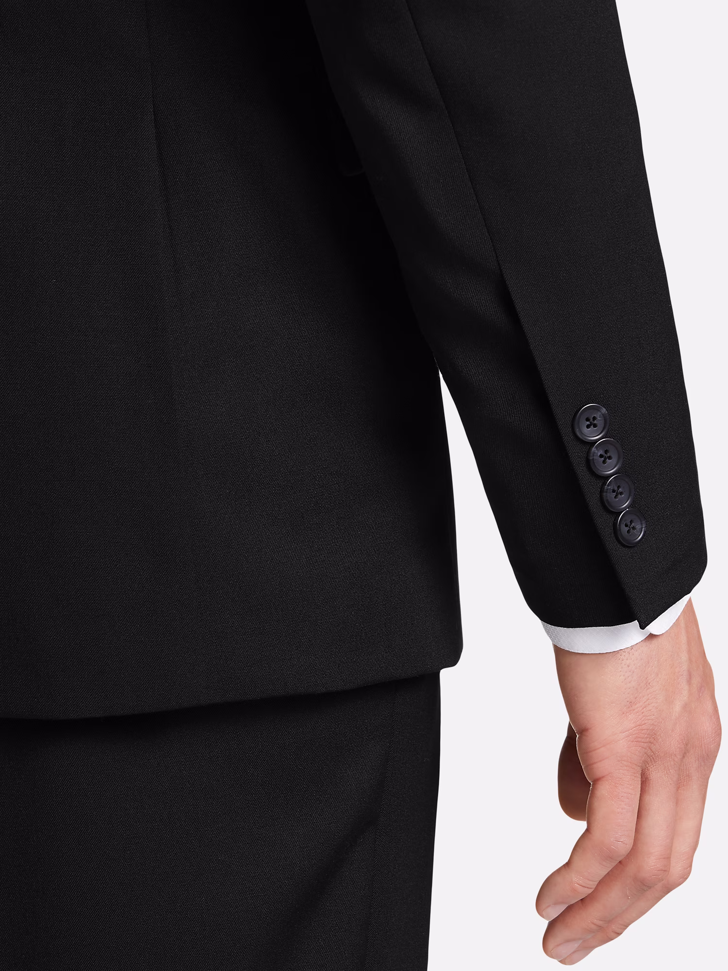 Haggar Smart Wash Slim Fit Suit Separates Jacket Black