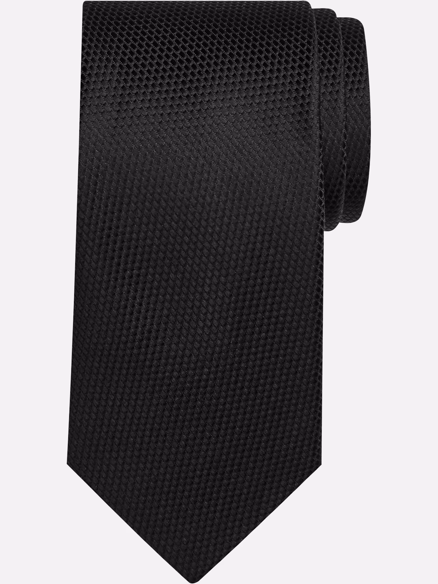 Egara Skinny Fit Point Collar Dress Shirt Black