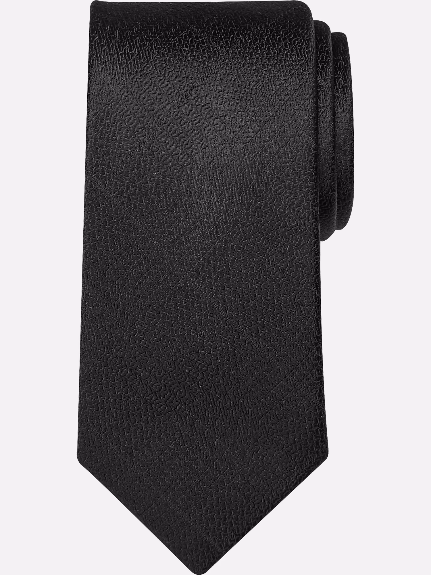 Joseph Abboud Modern Fit Tropical Sport Shirt Black