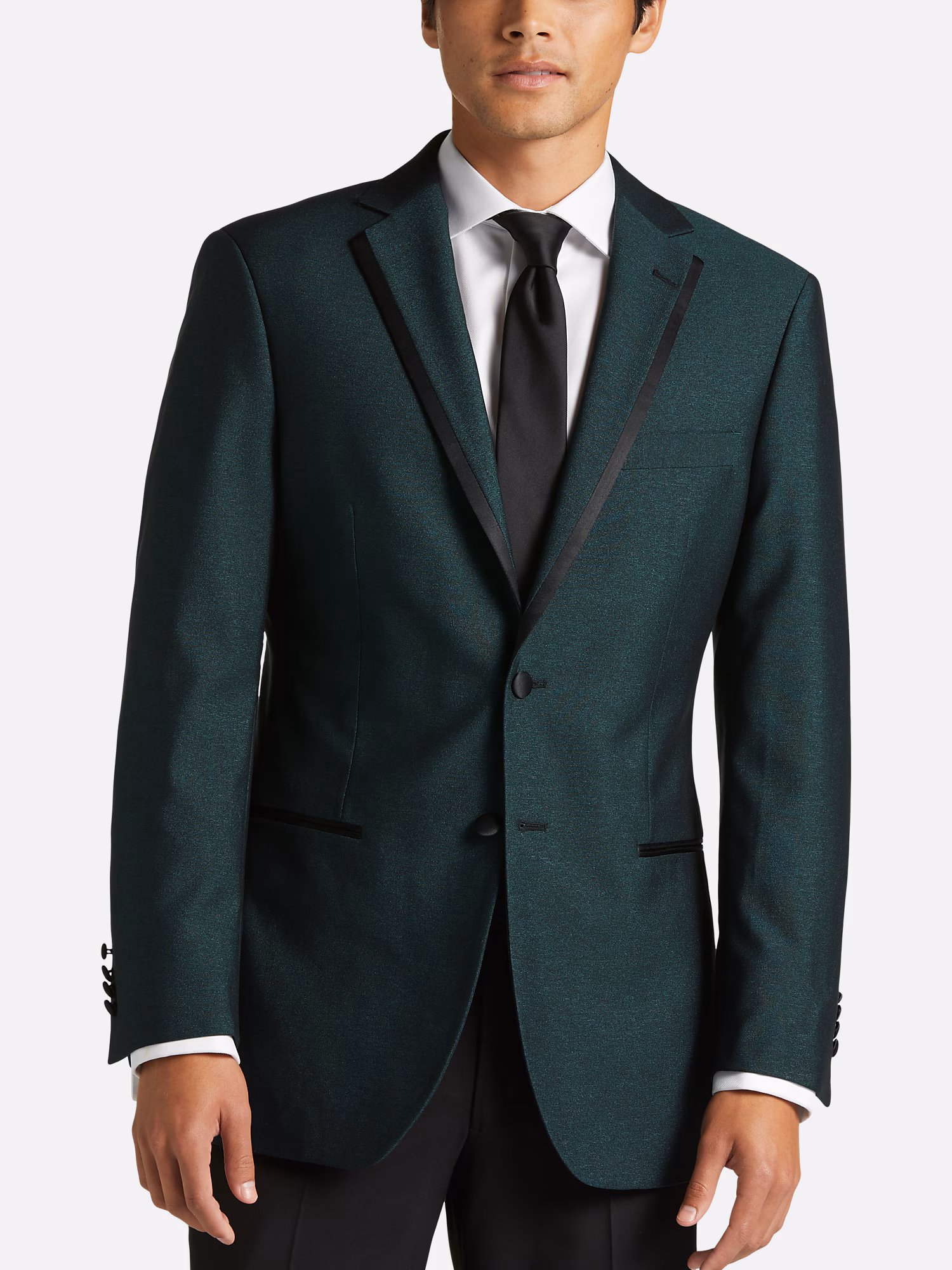 Wilke Rodriguez Slim Fit Suit Separates Pants Dk Green Jacq