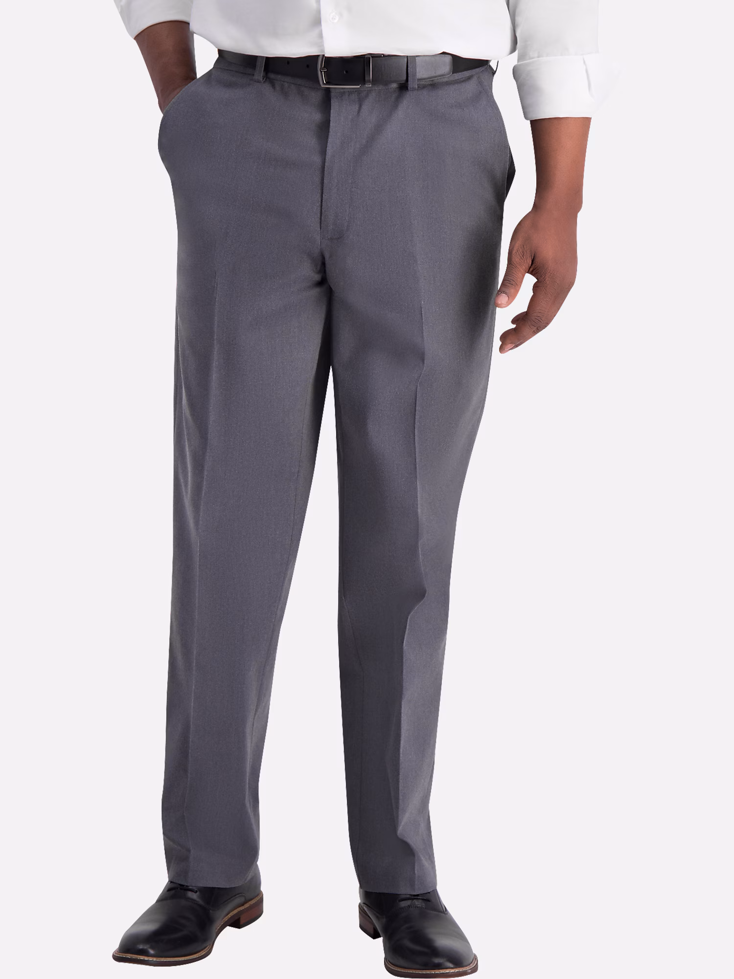 Pronto Uomo Narrow Dot Tie Char Heather