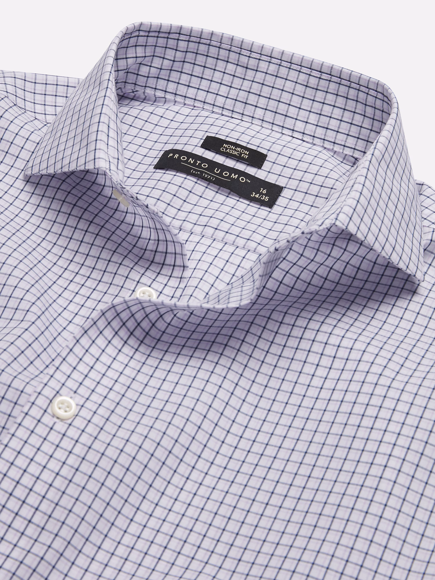 Tommy Hilfiger Modern Fit Blazer Lavender Check