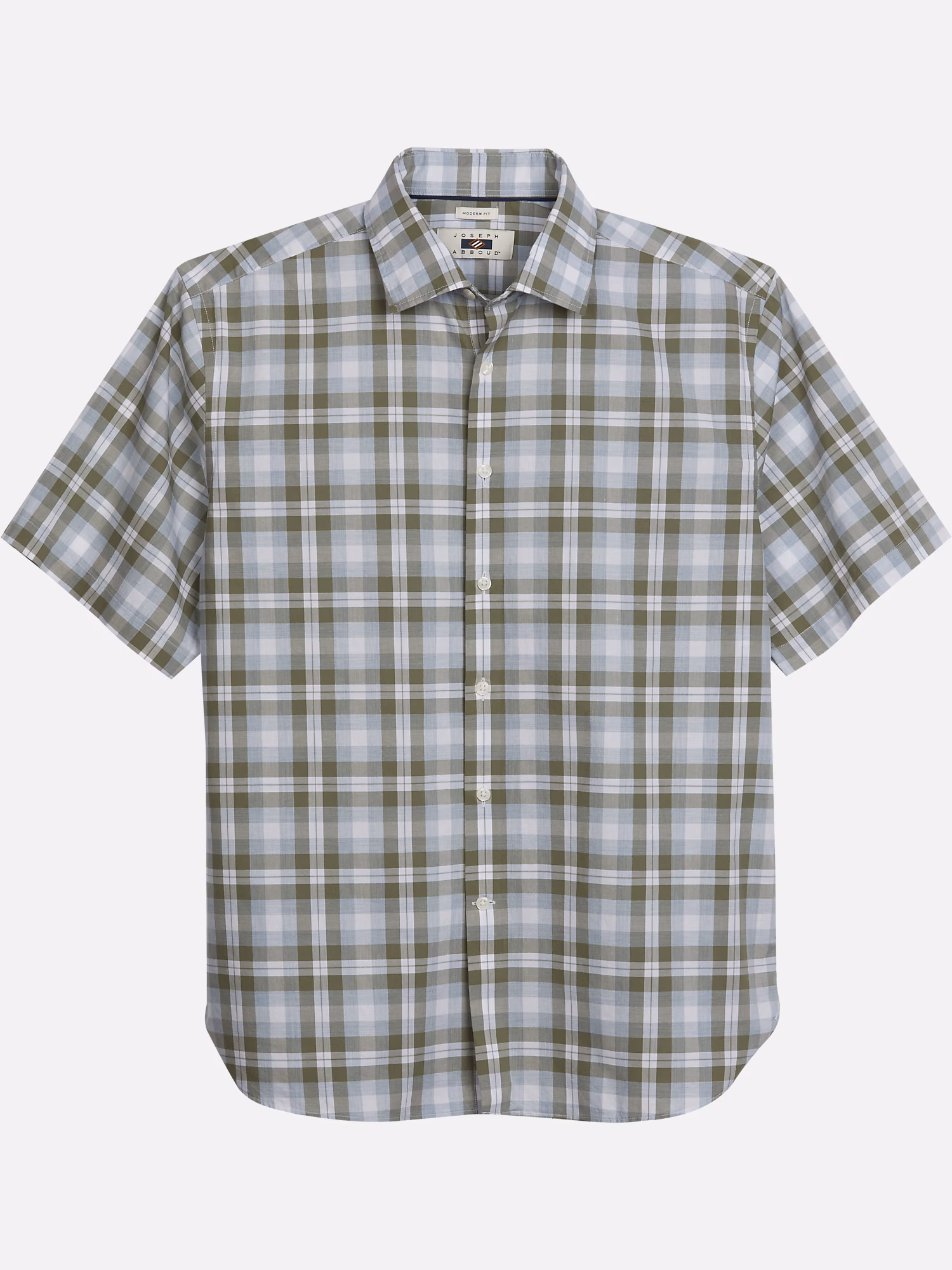 Egara Skinny Fit Dress Shirt Olive