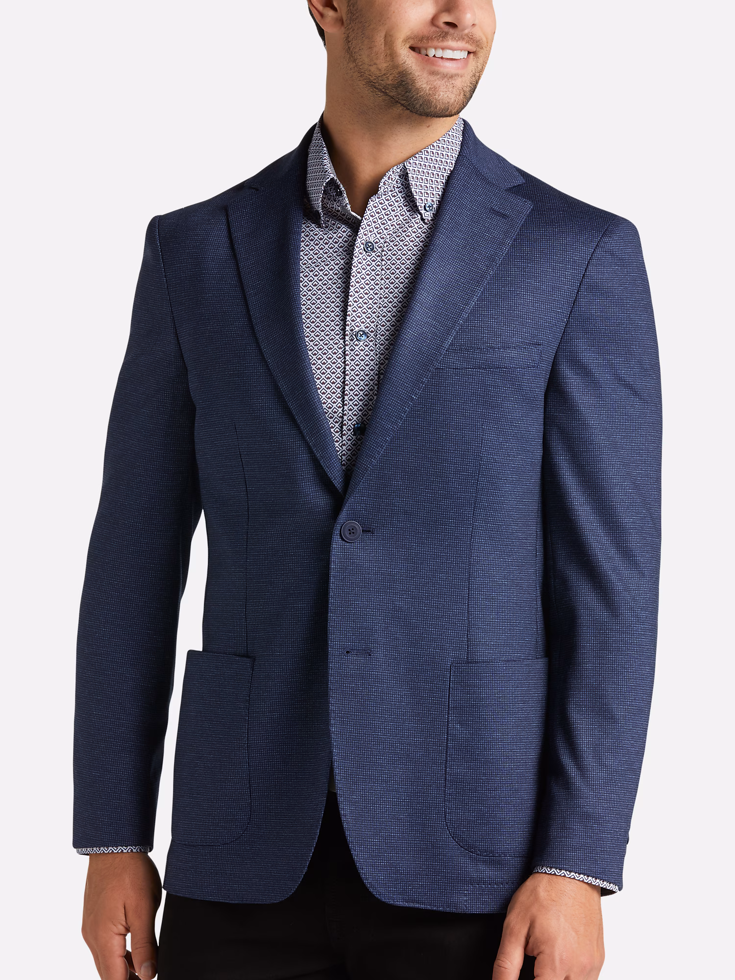 Lauren By Ralph Lauren Classic Fit Suit Separates Pants Blue