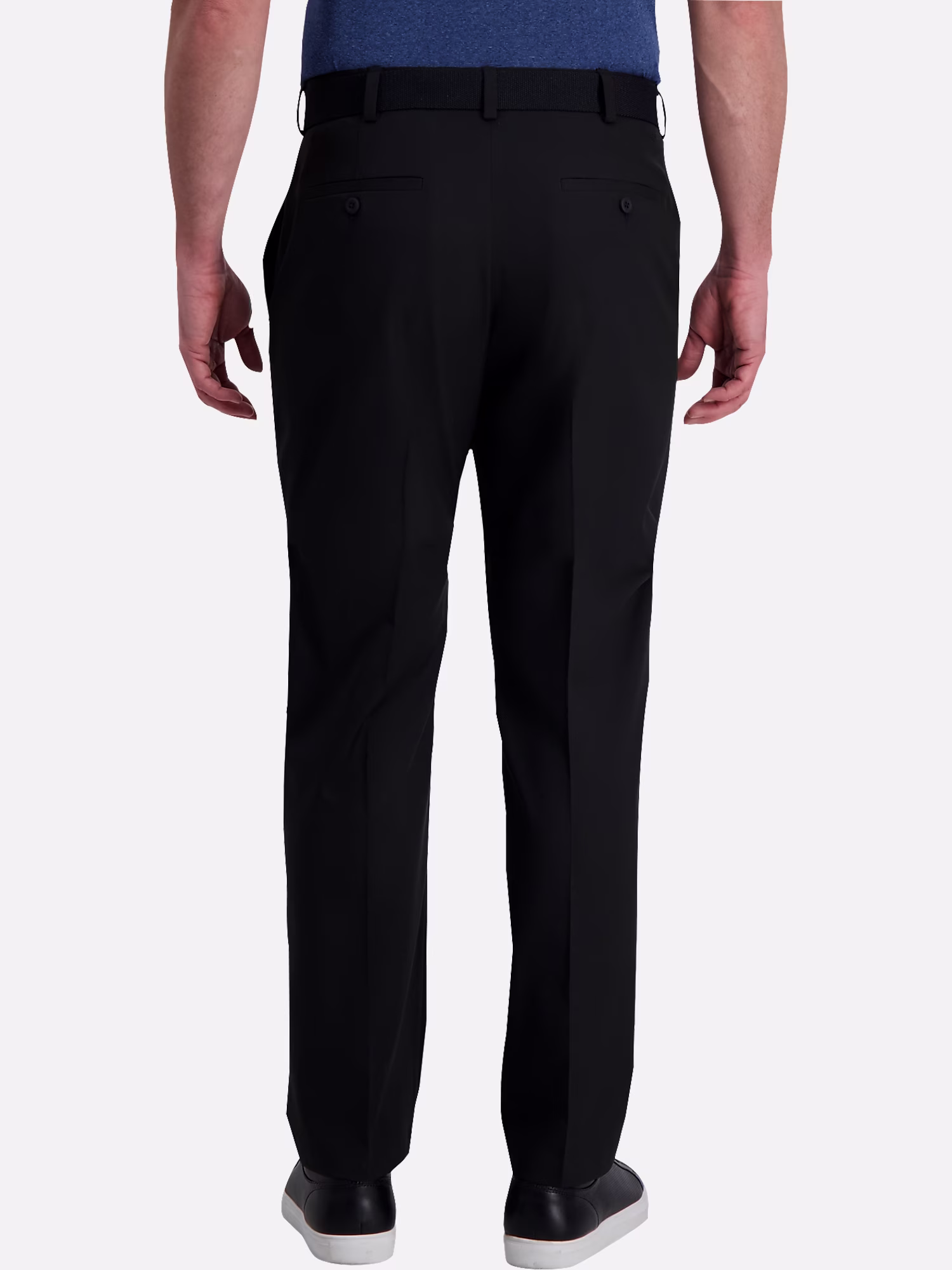 Pronto Uomo Modern Fit Solid Weave Sport Coat Black Solid