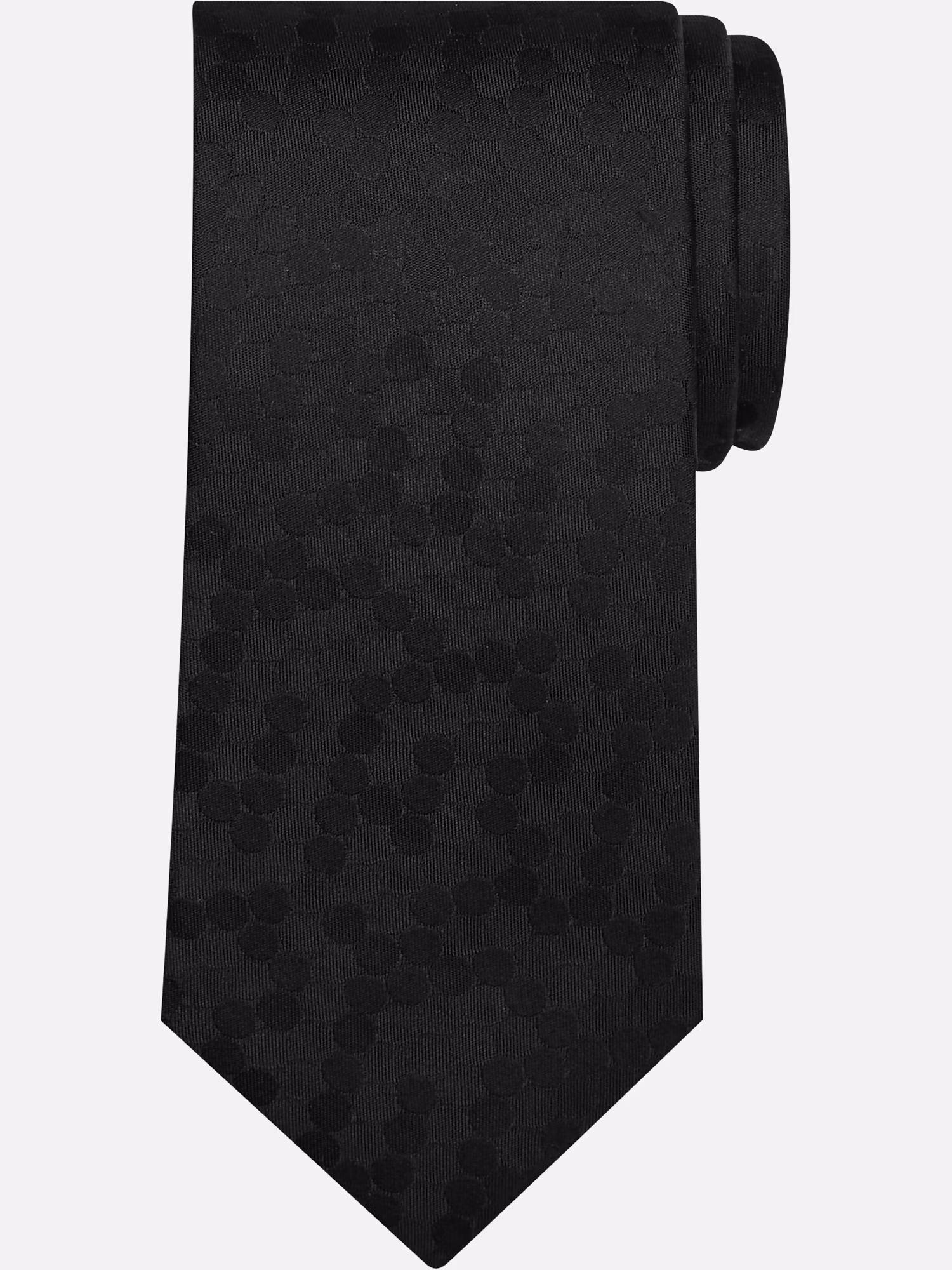 George Austin Modern Fit Dots Sport Shirt Black
