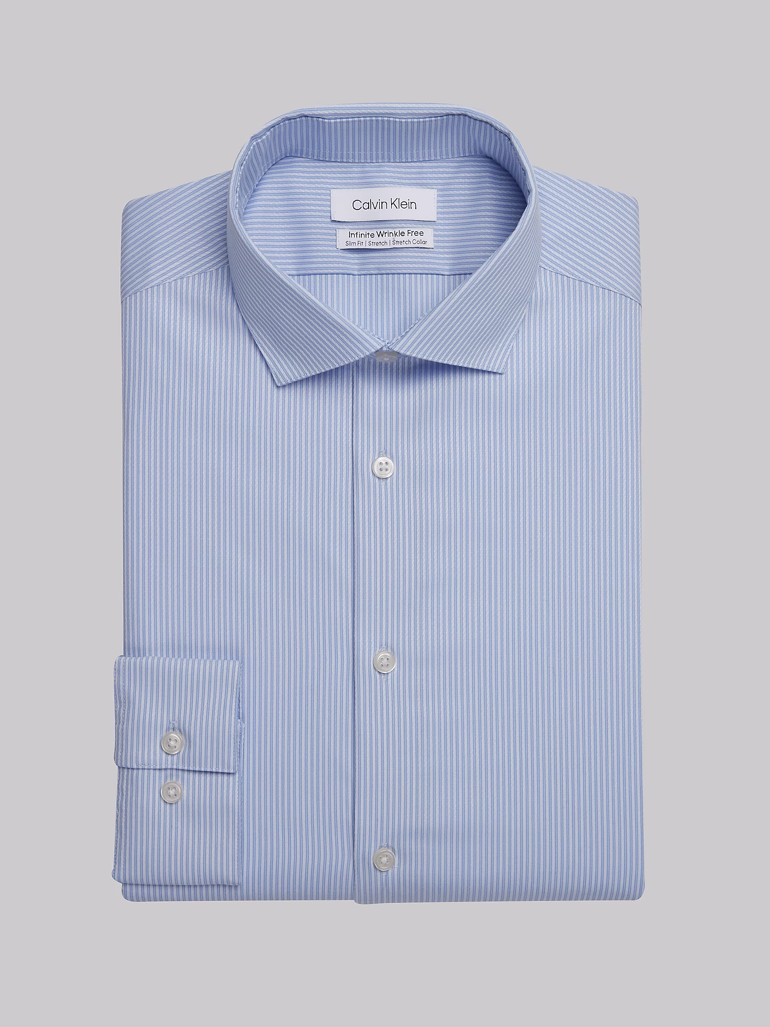 Awearness Kenneth Cole Ribbed Dot Narrow Tie Blue Stripe
