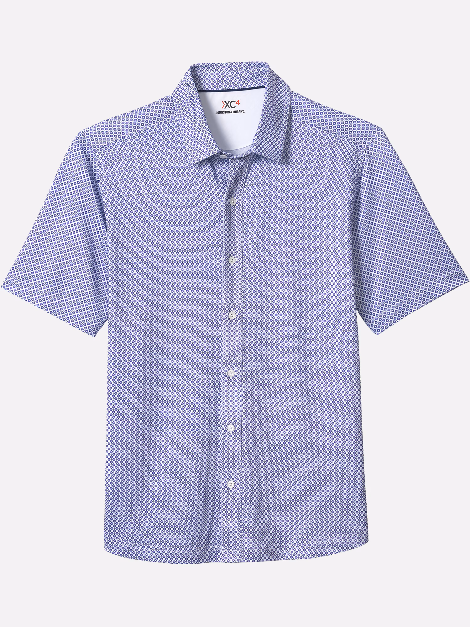 Awearness Kenneth Cole Ultimate Performance Slim Fit Point Collar Dress Shirt Purple