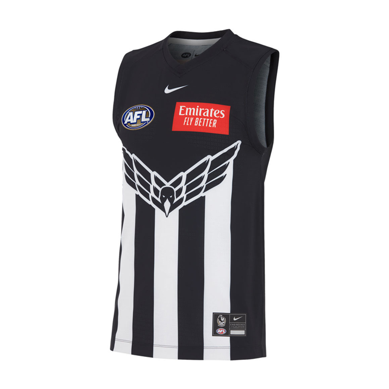 AFL Collingwood Magpies 2024 SE Guernsey rugbygeli