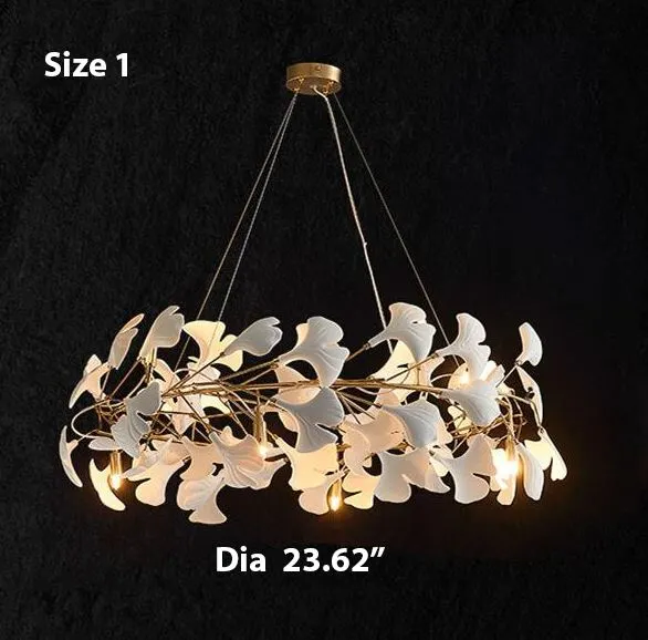 Postmodern Flower Branch Design Glorious Chandelier