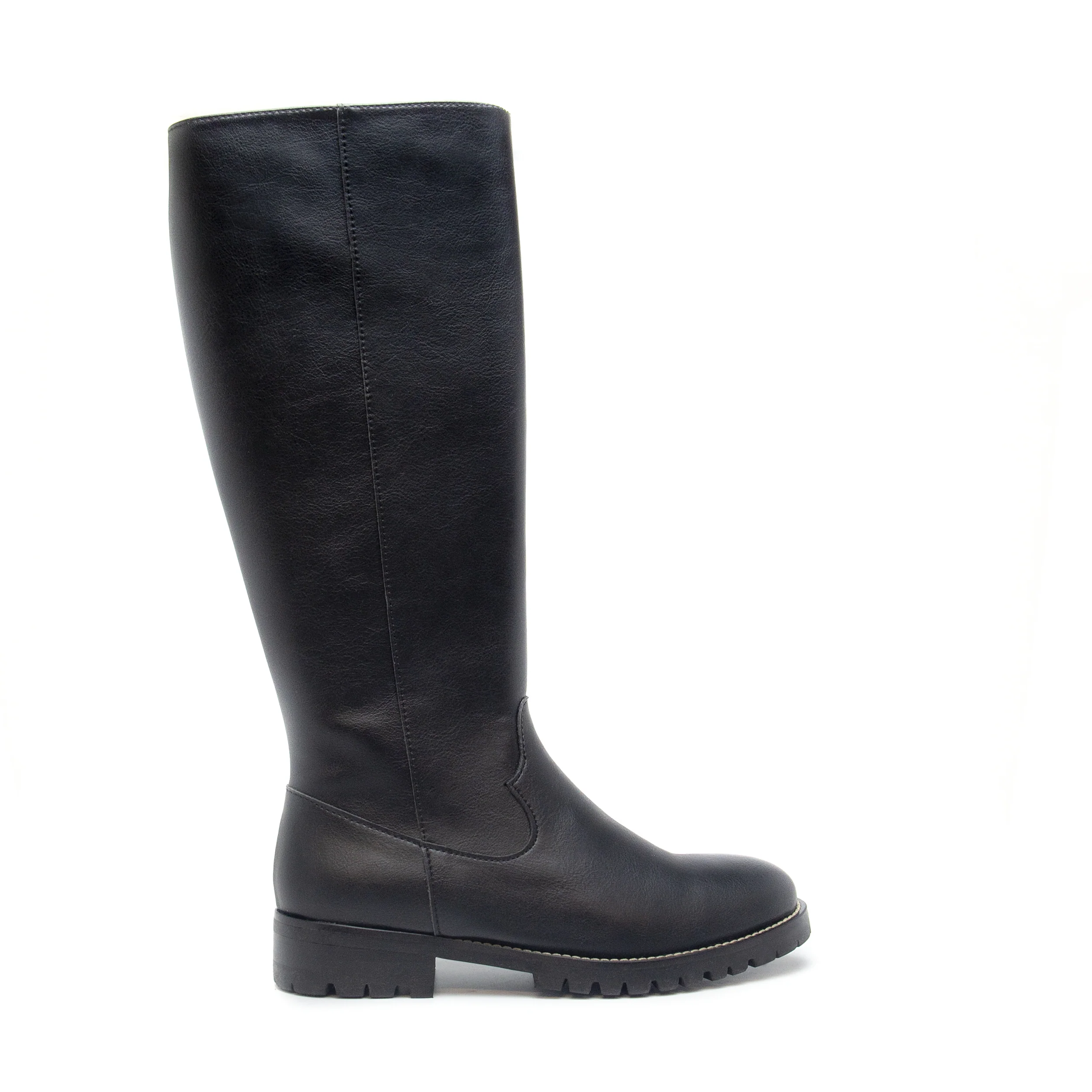 Lou Knee High Boot Black