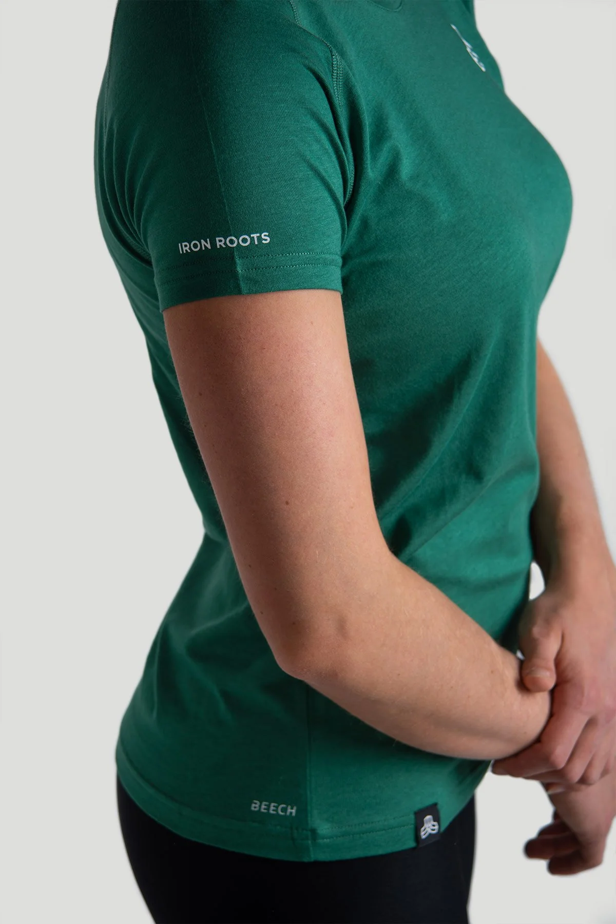 Iron Roots Beechwood Performance T-Shirt Jade Green