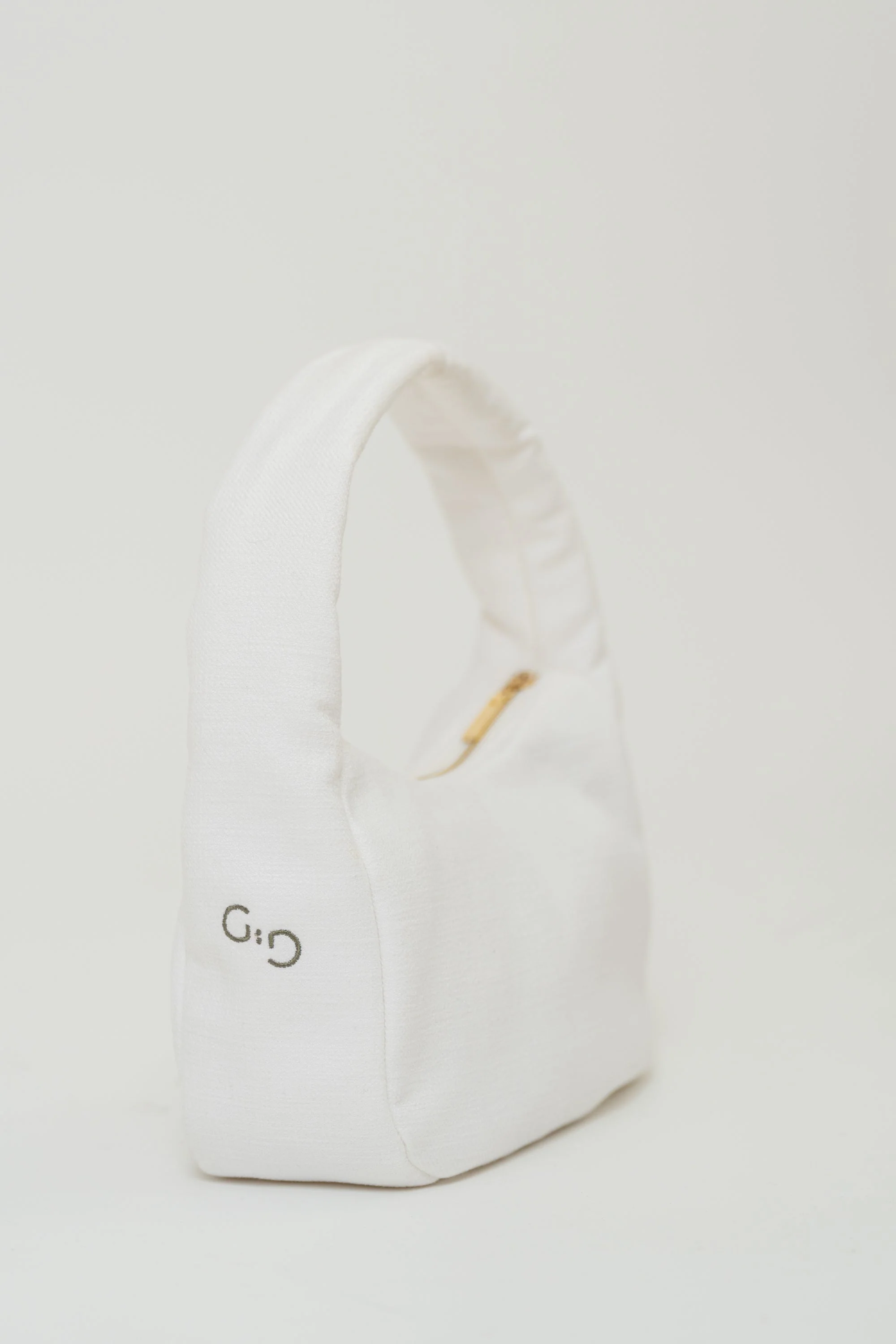Pillow Shoulder Bag Mini White