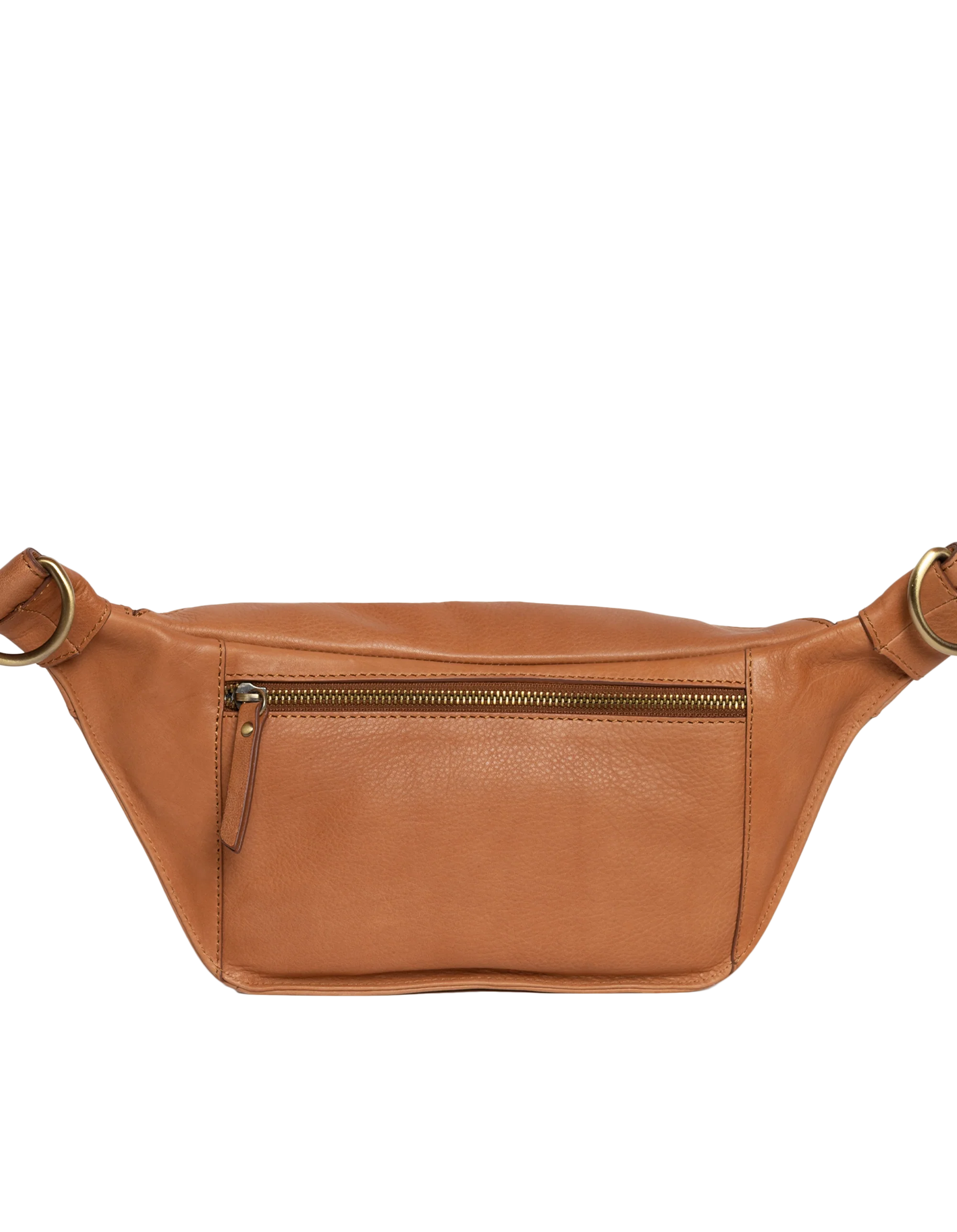 Drew Bum Bag Soft Grain Leather Wild Oak