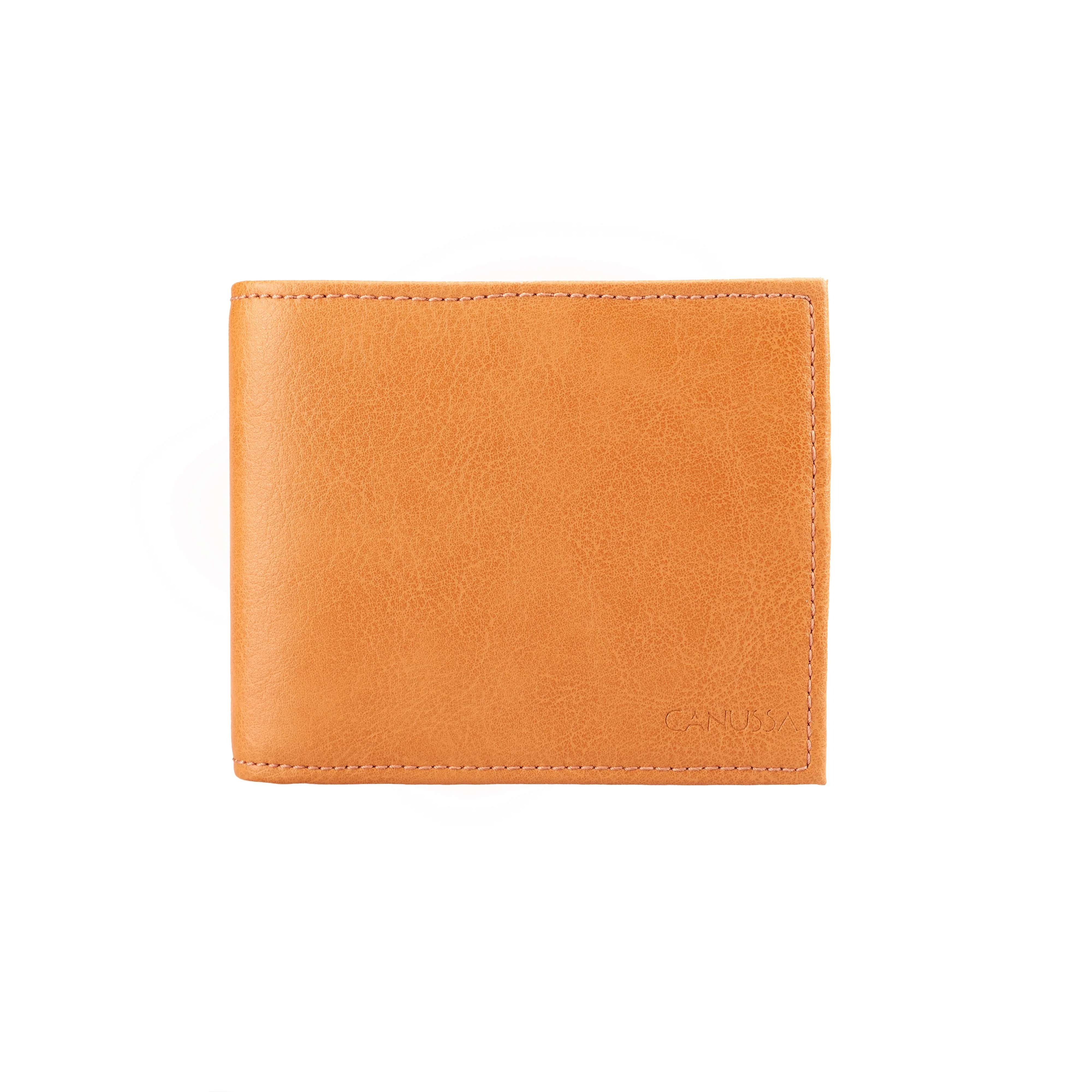 Slim Vegan Wallet Camel